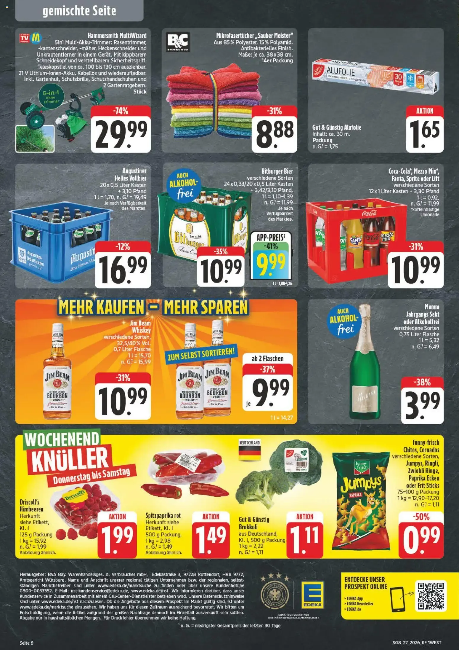nah & gut Prospekt (ab 29.06.2026) zum Blättern von 29. Juni bis 4. Juli 2026 - Prospekt seite 8