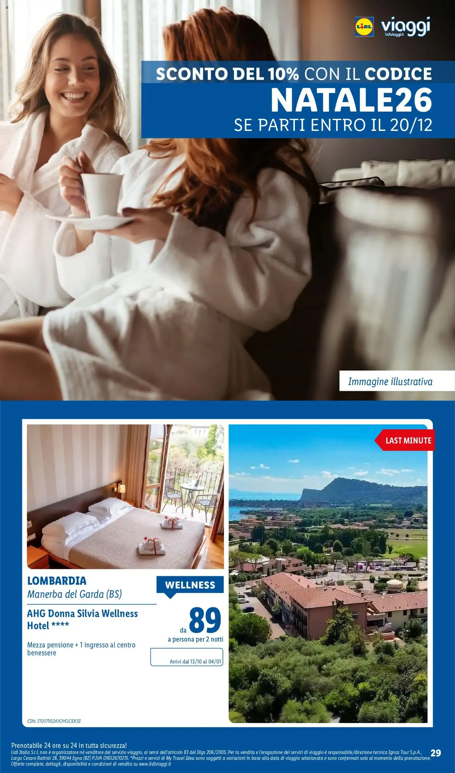 Lidl Viaggi: Mercatini e Wellness da 8 ottobre a 15 dicembre di 2026 - Pagina del volantino 29