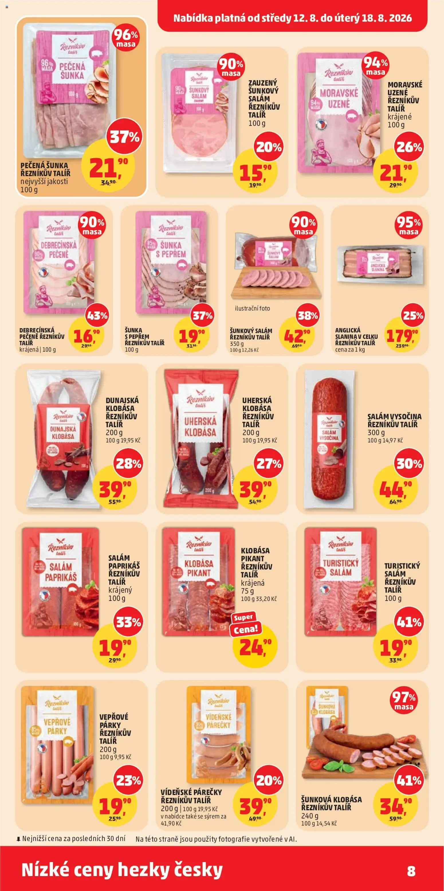 PENNY leták na příští týden (12.08.2026) - 12. srpna 18. srpna 2026 - Page 8