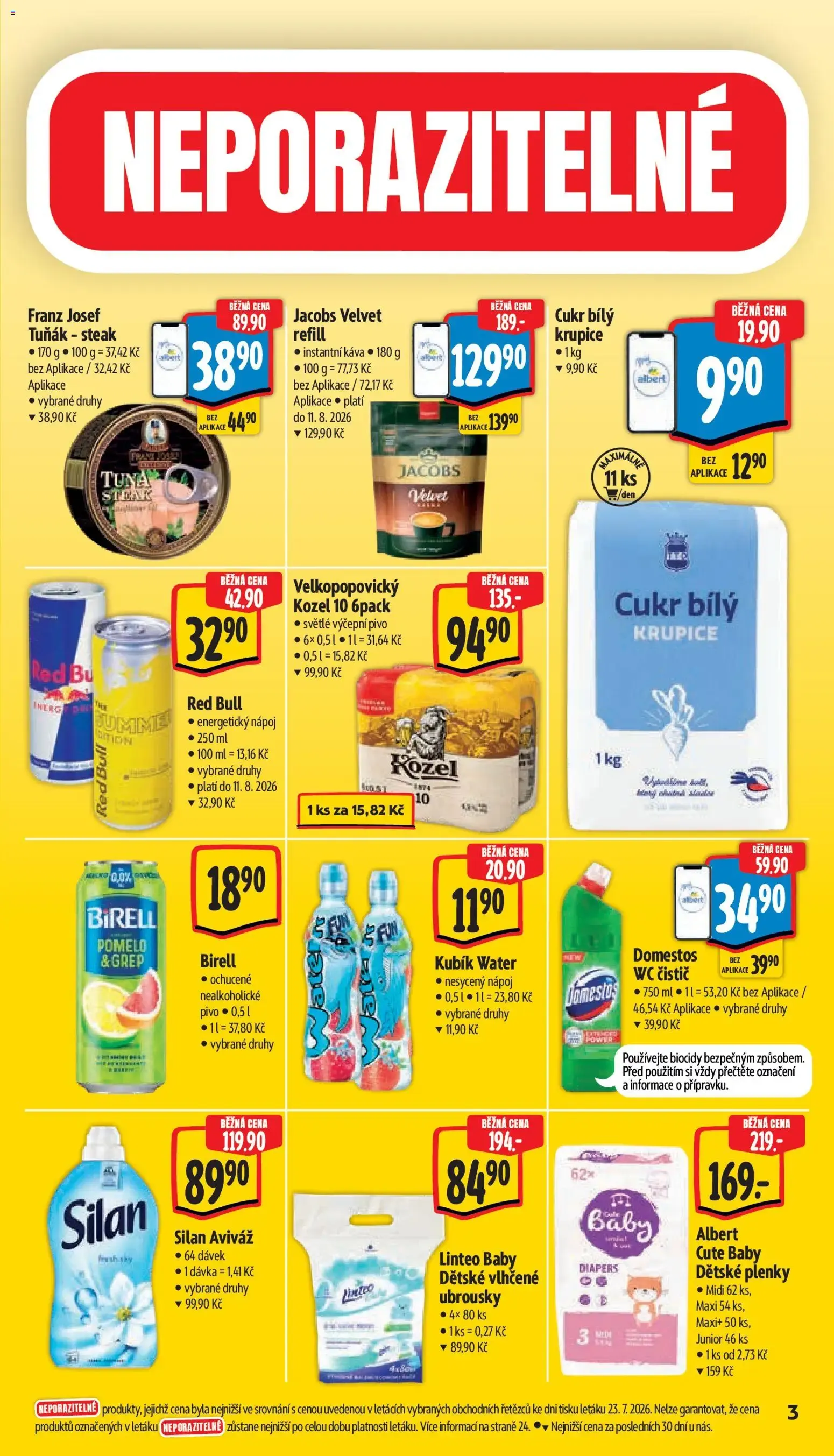 Albert leták - Supermarket od 29.07.2026 - Akční leták - 29. července 4. srpna 2026 - Page 7