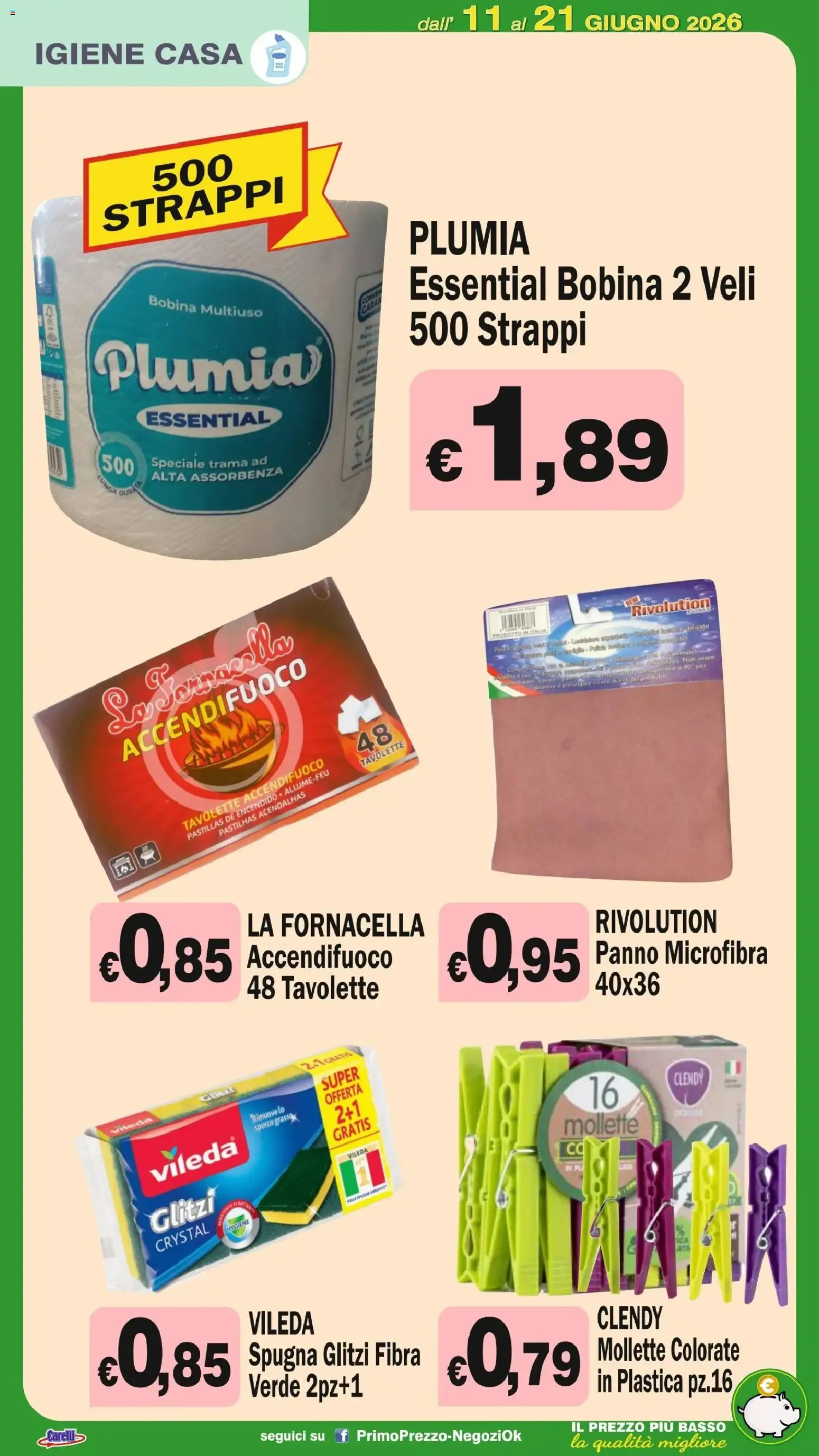 Primo Prezzo volantino dal 11/06/2026 - online Offerte da 11 giugno a 21 giugno di 2026 - Pagina del volantino 20