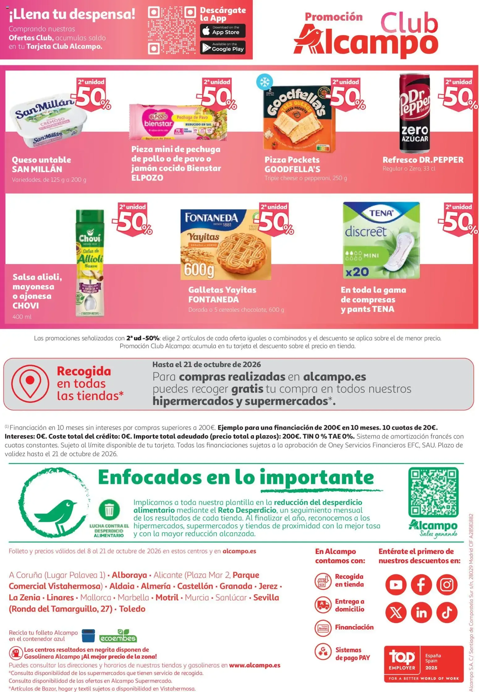 Catálogo de Alcampo folleto 08/10/2026 - 21/10/2026 8 de octubre al 21 de octubre 2026 - Página 40
