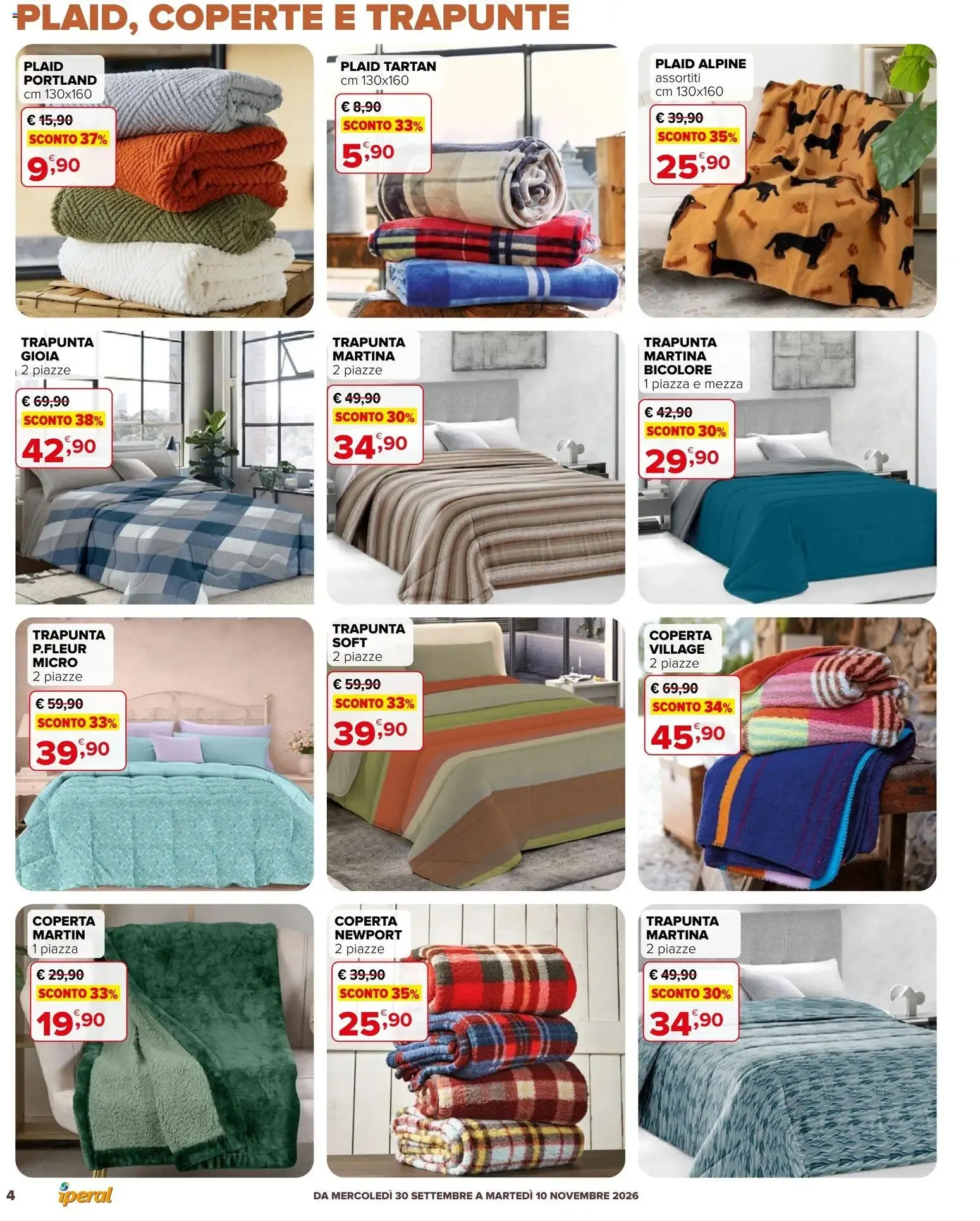 Nuovo Iperal volantino Dolce autunno dal 30/09/2026 > offerte anteprima 🛍️ da 30 settembre a 10 novembre di 2026 - Pagina del volantino 4