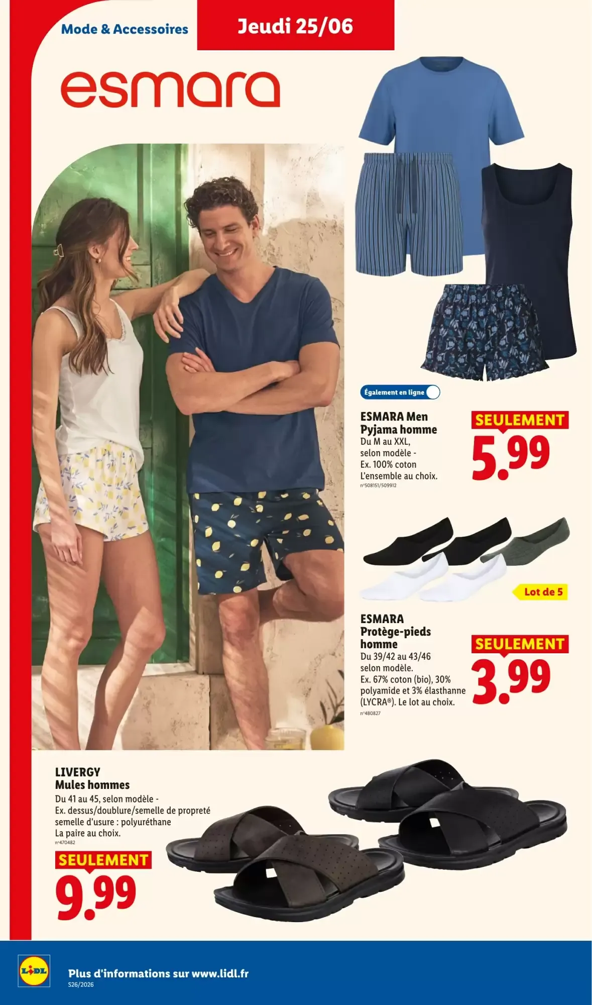 Lidl - Supportez les Bleus! Crivit x Olivier Giroud du 25 juin au 1 juillet 2026 - Catalogue page 46