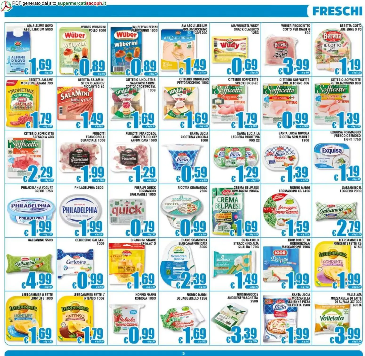Sacoph Speciale Anniversario da 11 settembre a 22 settembre di 2026 - Pagina del volantino 5