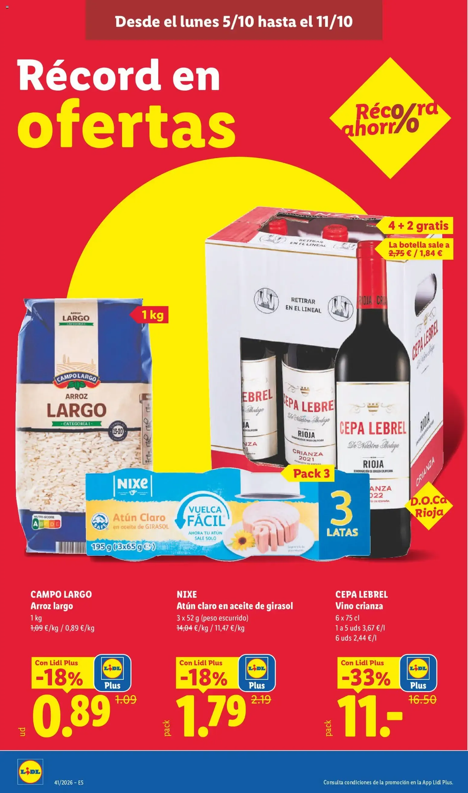 Catálogo de Lidl folleto del 05/10/2026 | Ofertas 5 de octubre al 11 de octubre 2026 - Página 16