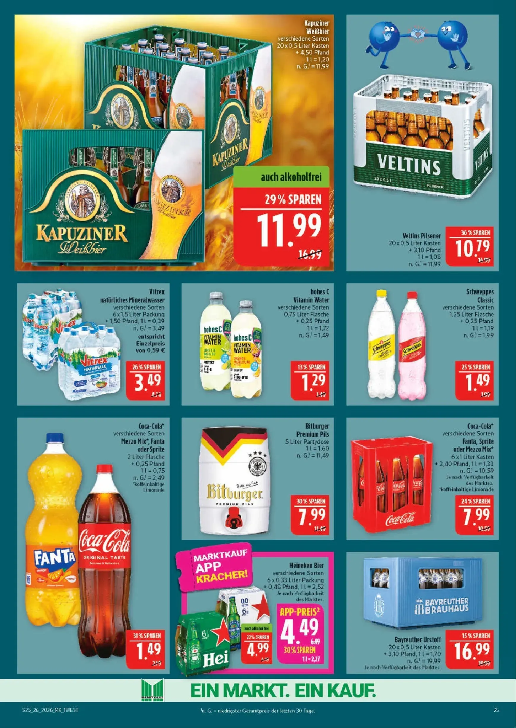 Marktkauf Prospekt – von Montag 22.06.2026 bis Samstag 27.06.2026 von 22. Juni bis 27. Juni 2026 - Prospekt seite 25