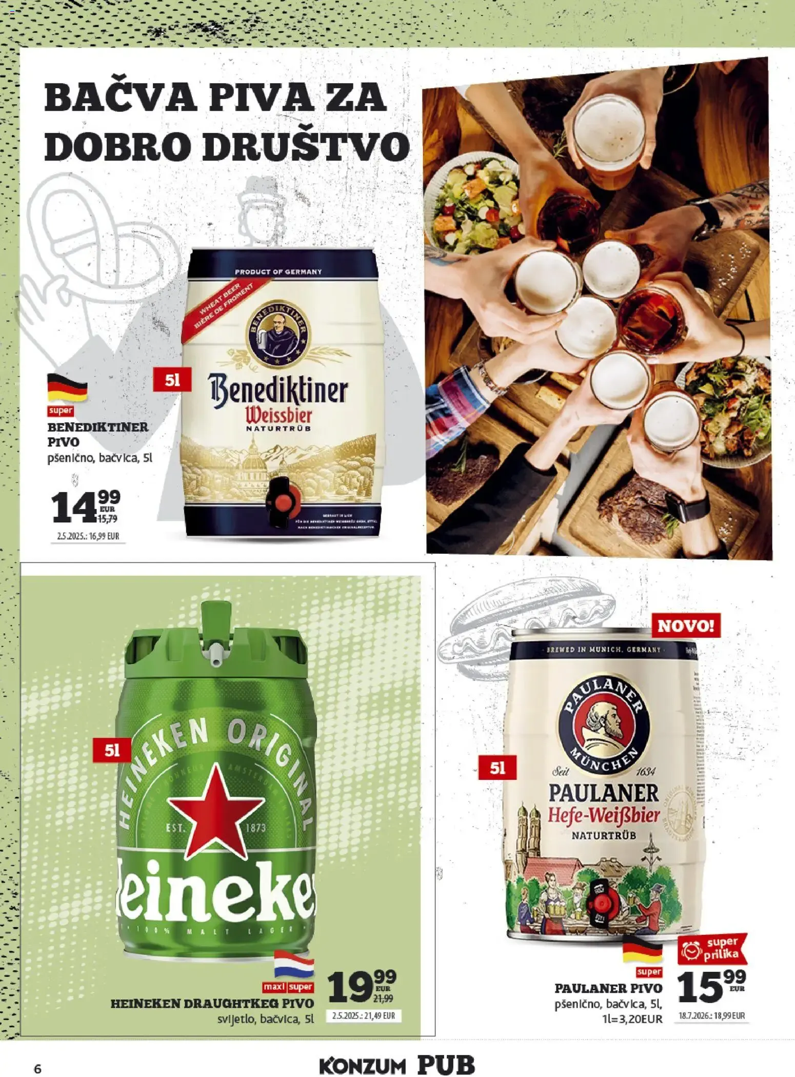 Katalog Konzum Pub: Oferta de Cervezas od 14. rujna do 27. rujna 2026. - Pregled Stranica 6