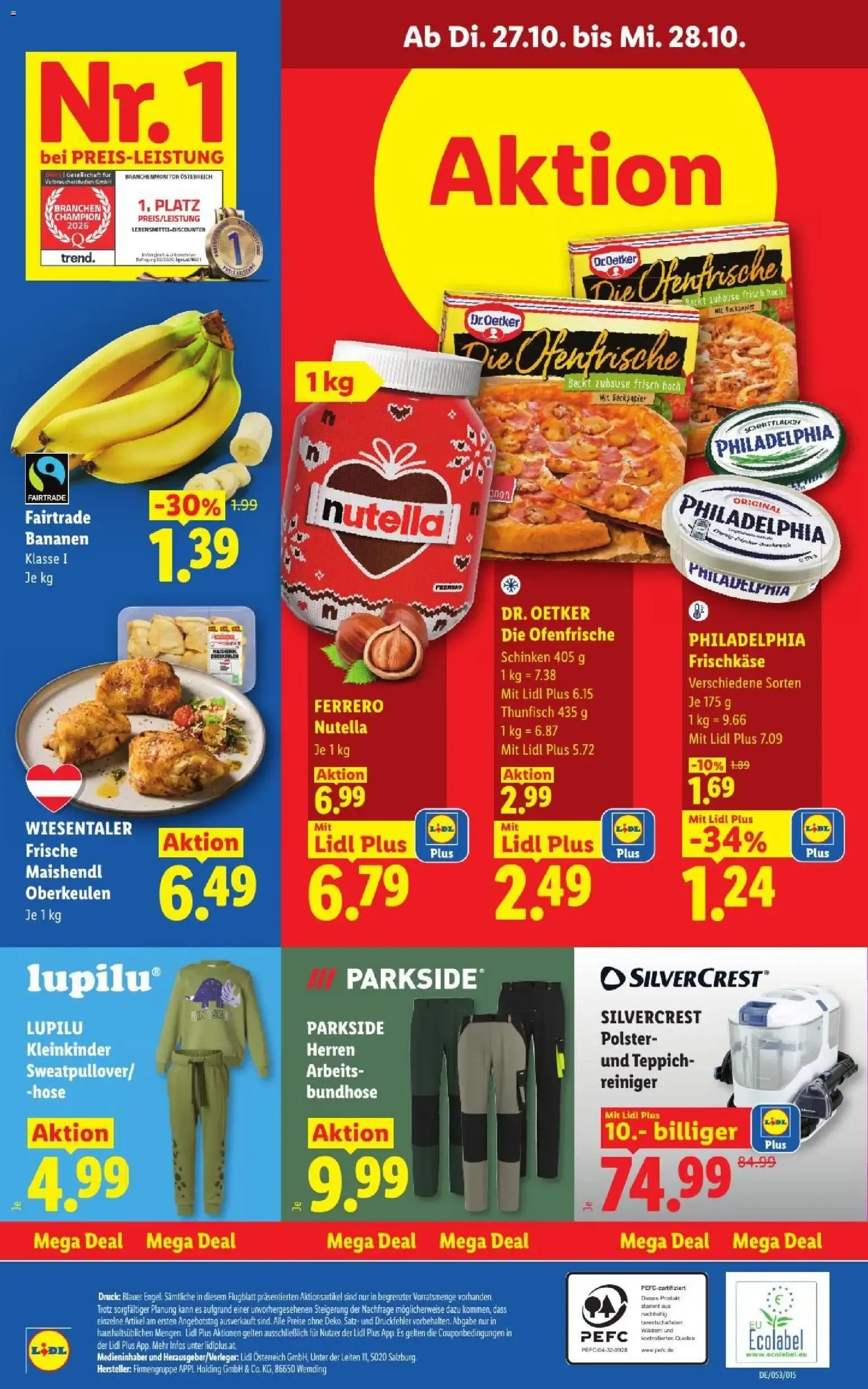 Lidl Flugblatt ab 22.10.2026 - Angebote ab donnerstag von 22. Oktober bis 24. Oktober 2026 - Flugblätt seite  33