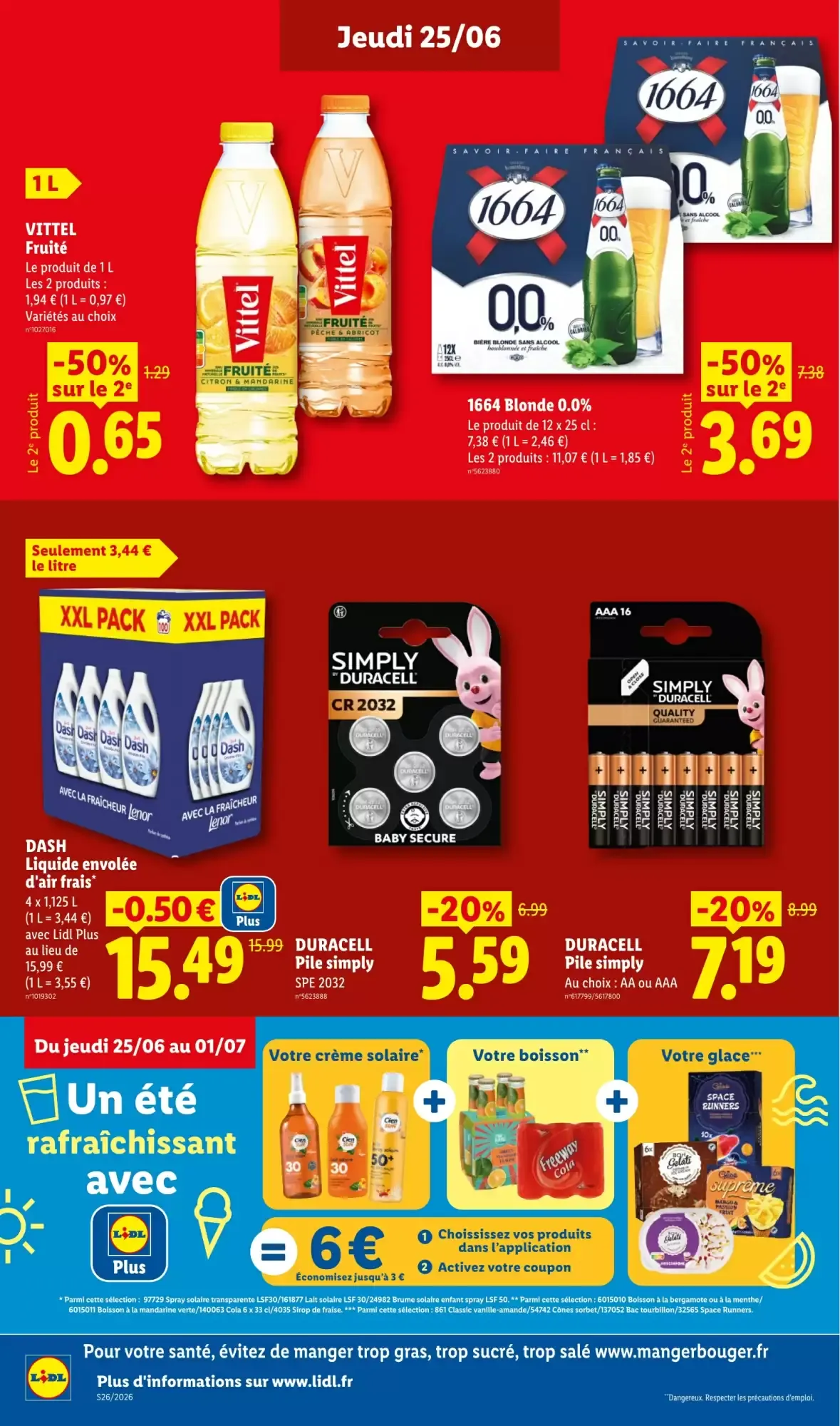 Lidl - Supportez les Bleus! Crivit x Olivier Giroud du 25 juin au 1 juillet 2026 - Catalogue page 18