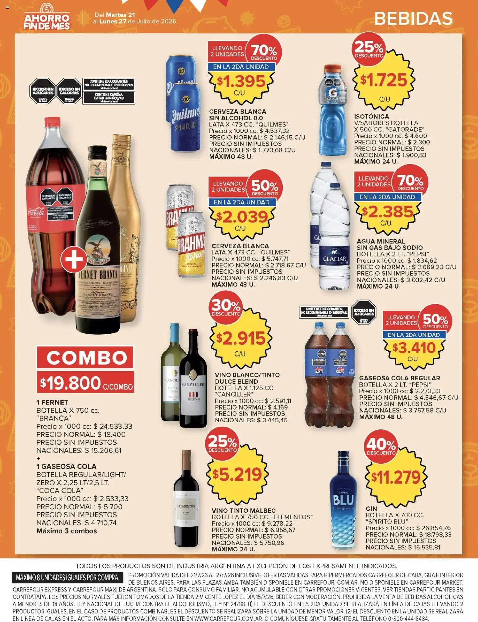 Ofertas de Carrefour - AHORRO FIN DE MES || del 21/07/2026 - 28/07/2026 || Promociones 21 de julio al 27 de julio 2026 - Página 11 del catálogo