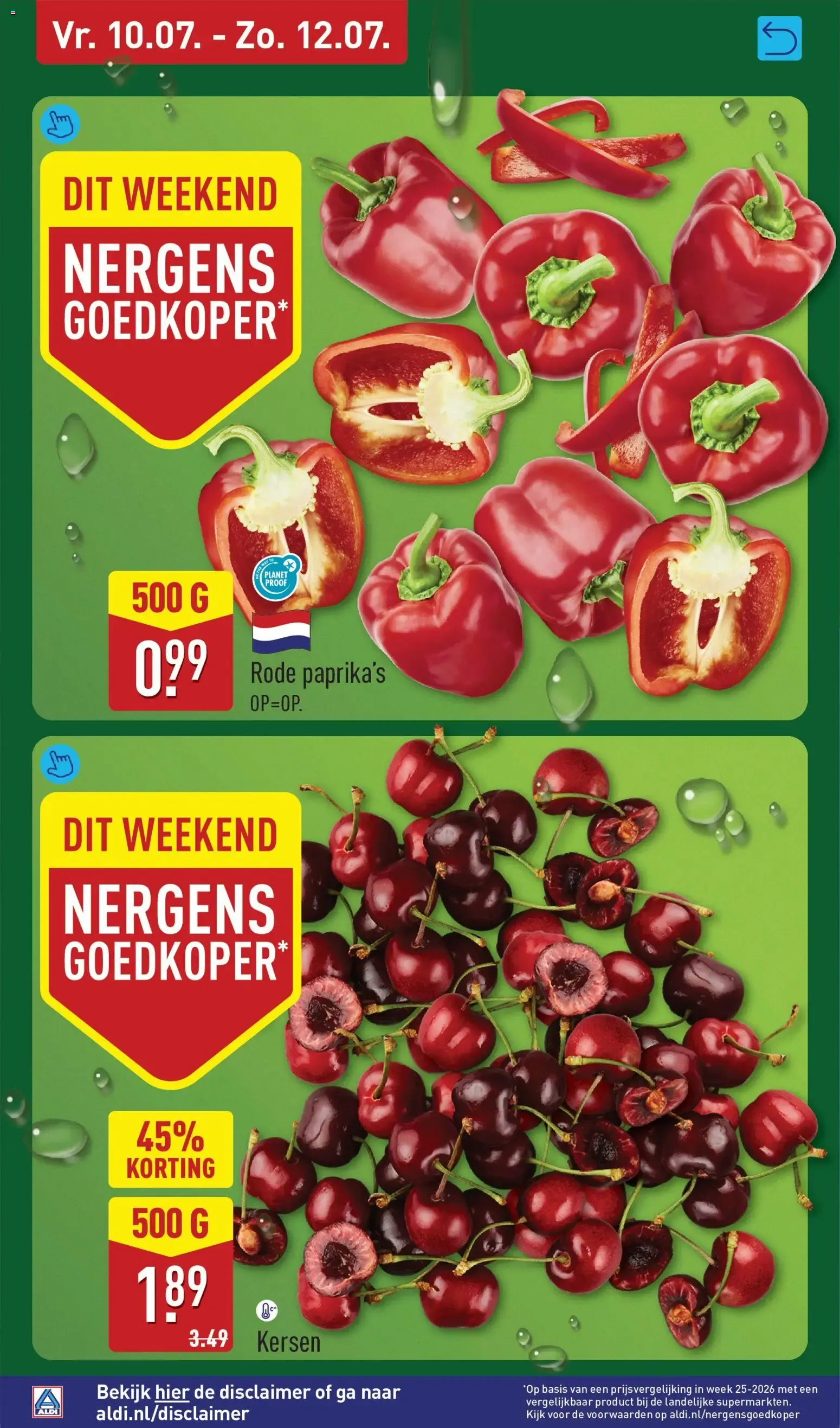 Zomerse Weekendacties van 10 juli tot 12 juli 2026 - Folder pagina 9