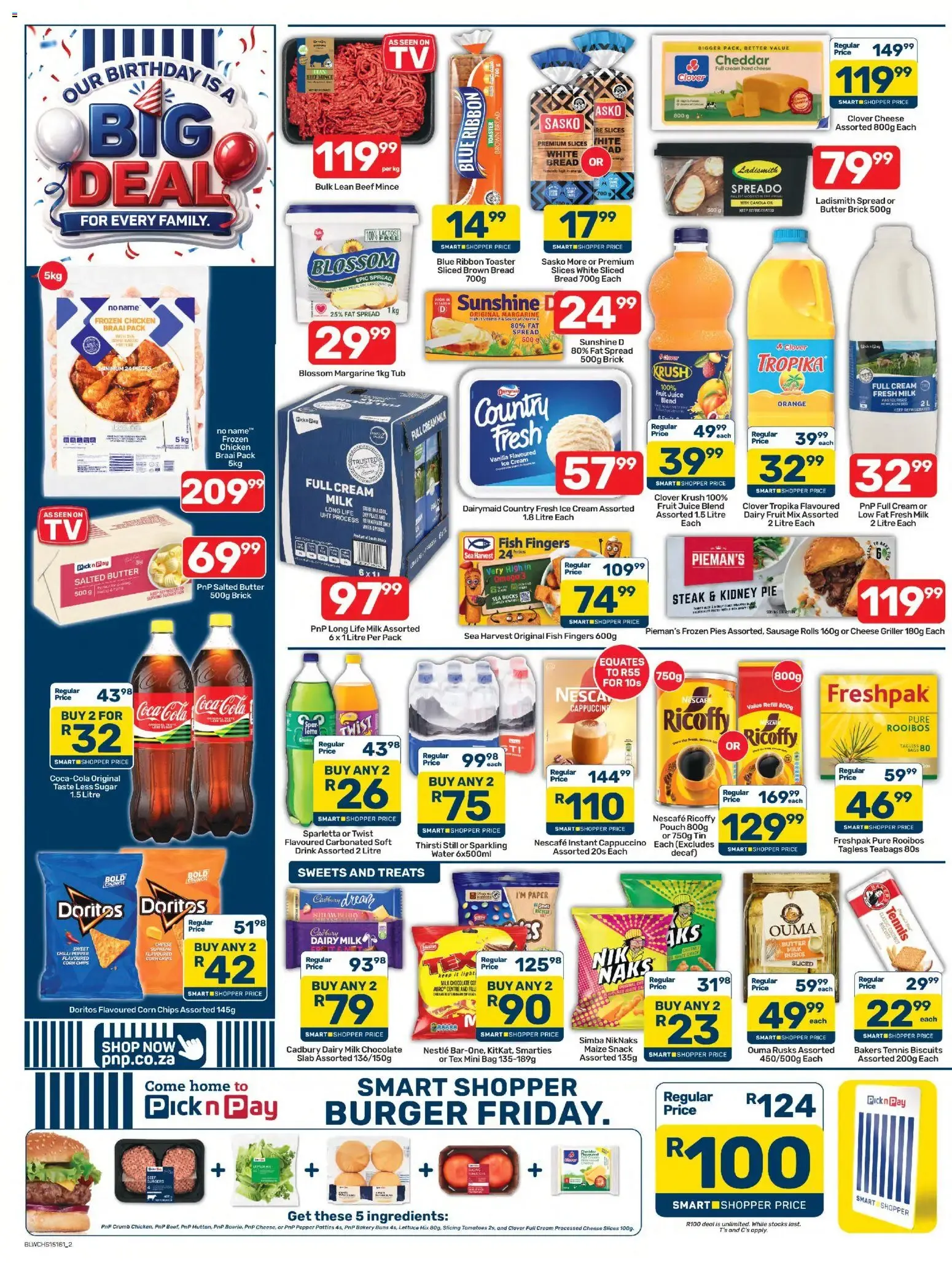 Pick n Pay Western Cape - Birthday Specials (07/07/2026 - 23/07/2026) Online from 7 July to 23 July 2026 - Catalogue Page 2