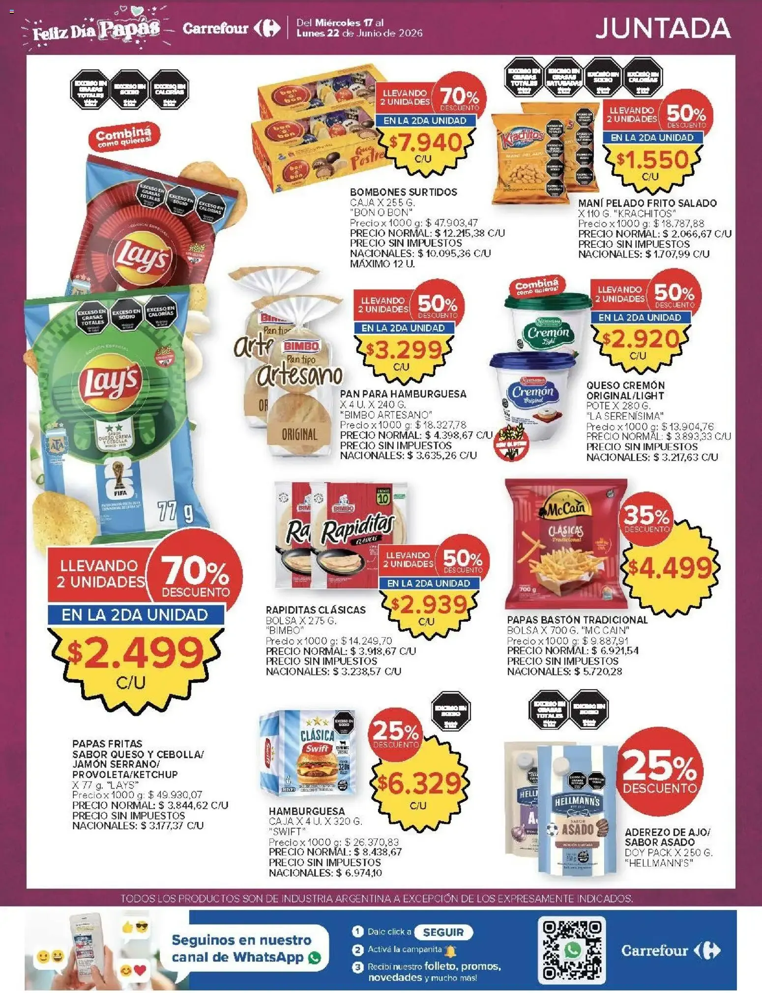 Ofertas de Carrefour ofertas || del 17/06/2026 - 22/06/2026 || Promociones 17 de junio al 22 de junio 2026 - Página 6 del catálogo