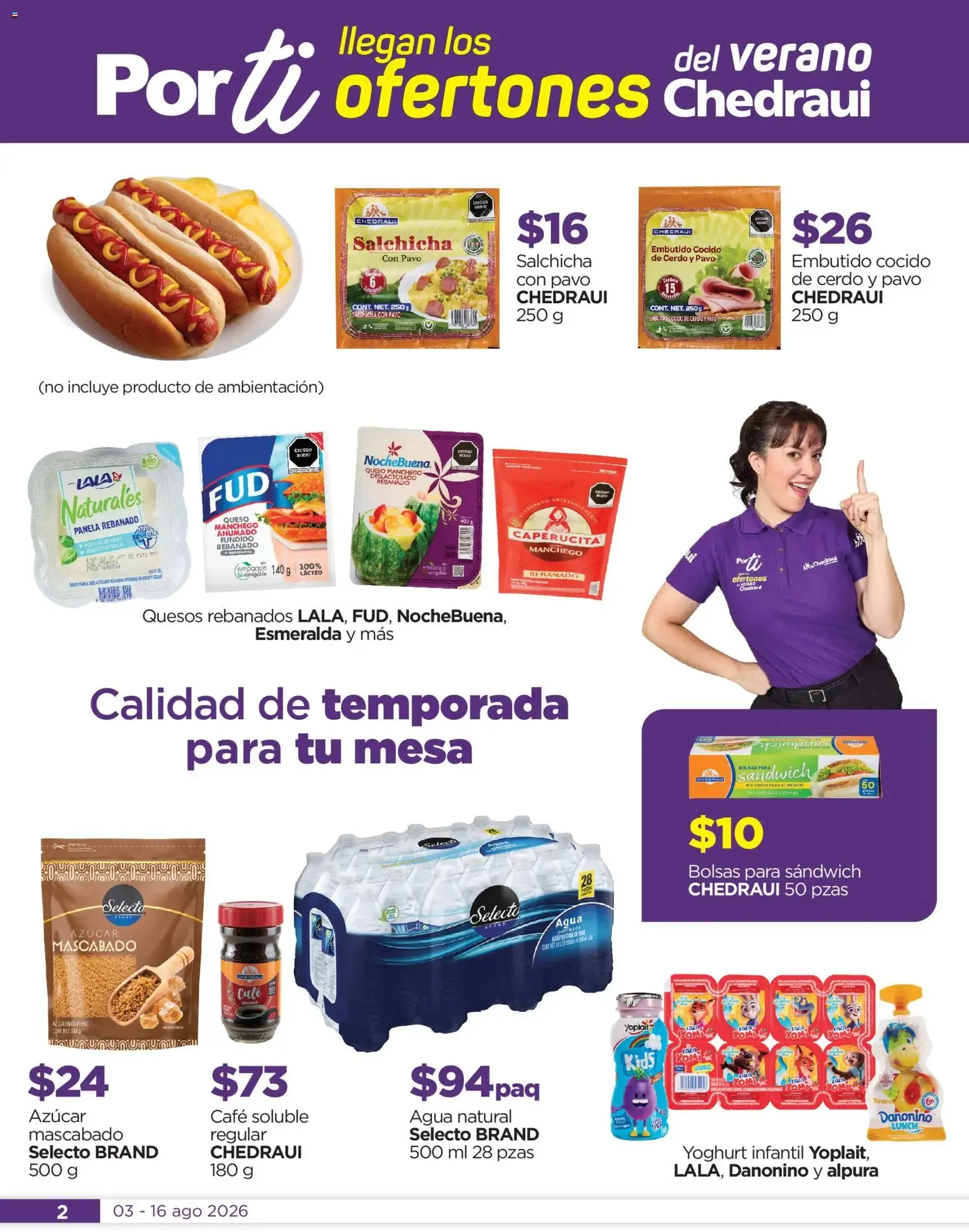 Catálogo de Llegan los ofertones del verano Chedraui 3 de agosto al 16 de agosto 2026 - Pagina 2