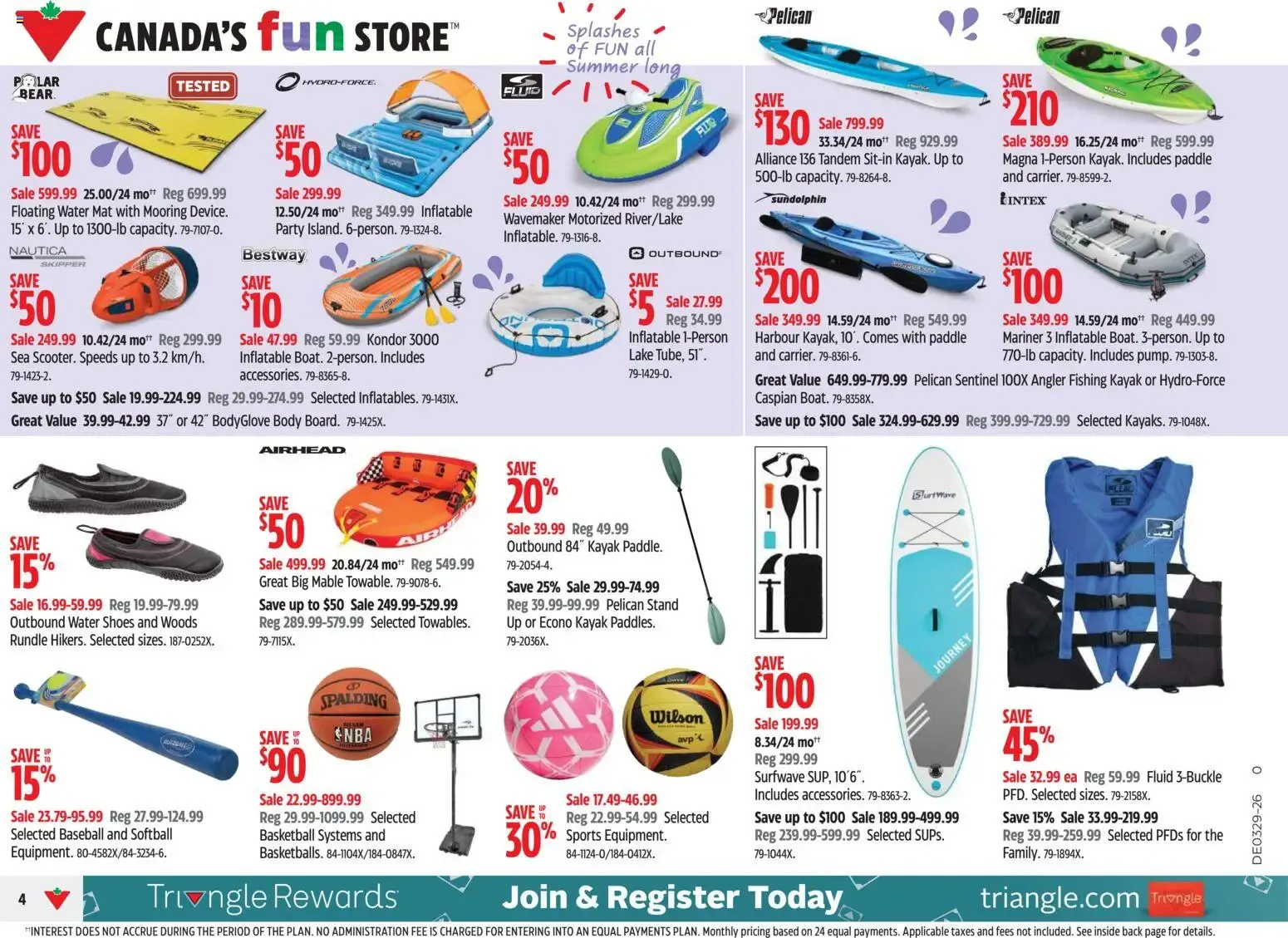 Canadian Tire weekly flyer from Jul 16, 2026 > weekly specials & deals from July 16 to July 22 2026 - flyer page 4