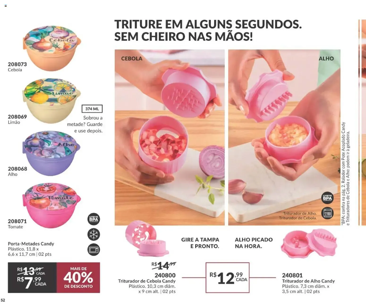 Encarte de Revista Avon - Campanha 15/16: Casa & Estilo de 21/09/2026 | Promoção Online 21 de setembro até 2 de novembro 2026 - Pagina 52