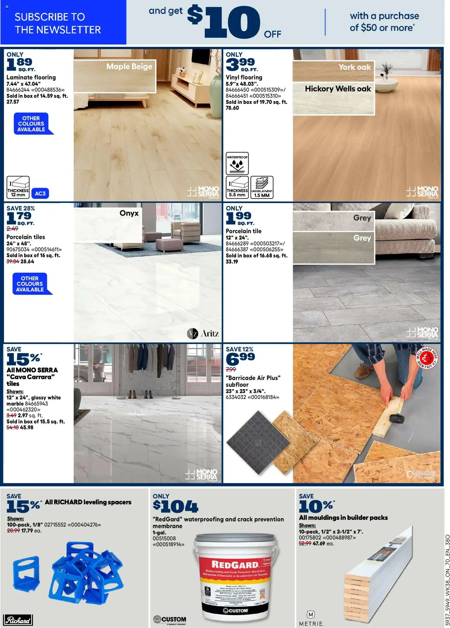 Rona weekly flyer from Oct 15, 2026 > weekly specials & deals from October 15 to October 28 2026 - flyer page 11