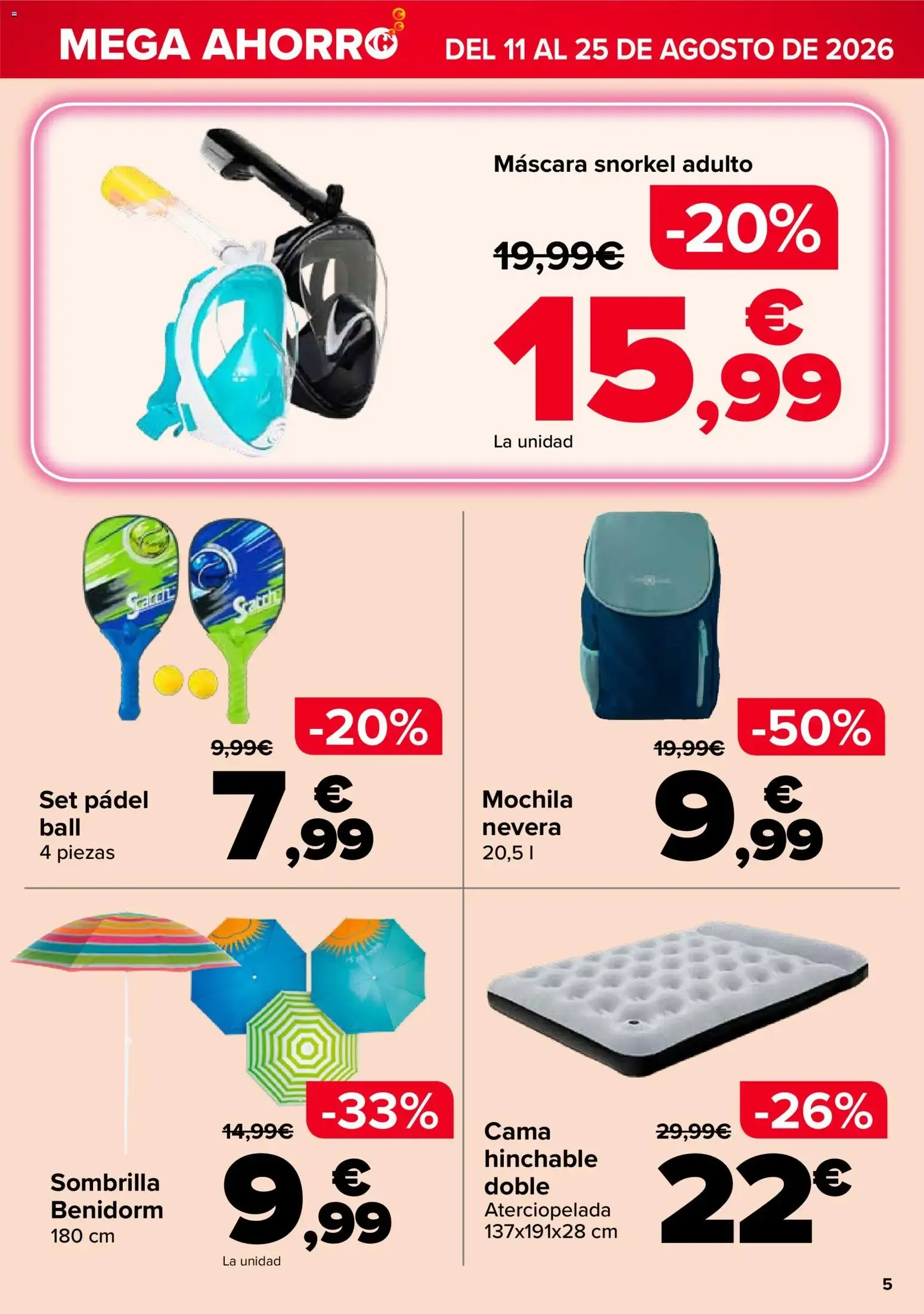 Catálogo de Carrefour Mega Ahorro Top Selección 11 de agosto al 25 de agosto 2026 - Página 5