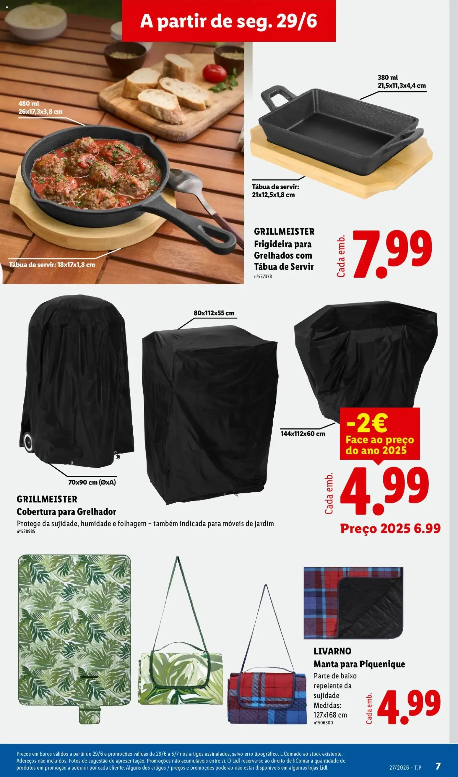 Folheto Lidl Novidades » de 29/06/2026 - 05/07/2026 de 29 de junho até 5 de julho 2026 - Pagina 7