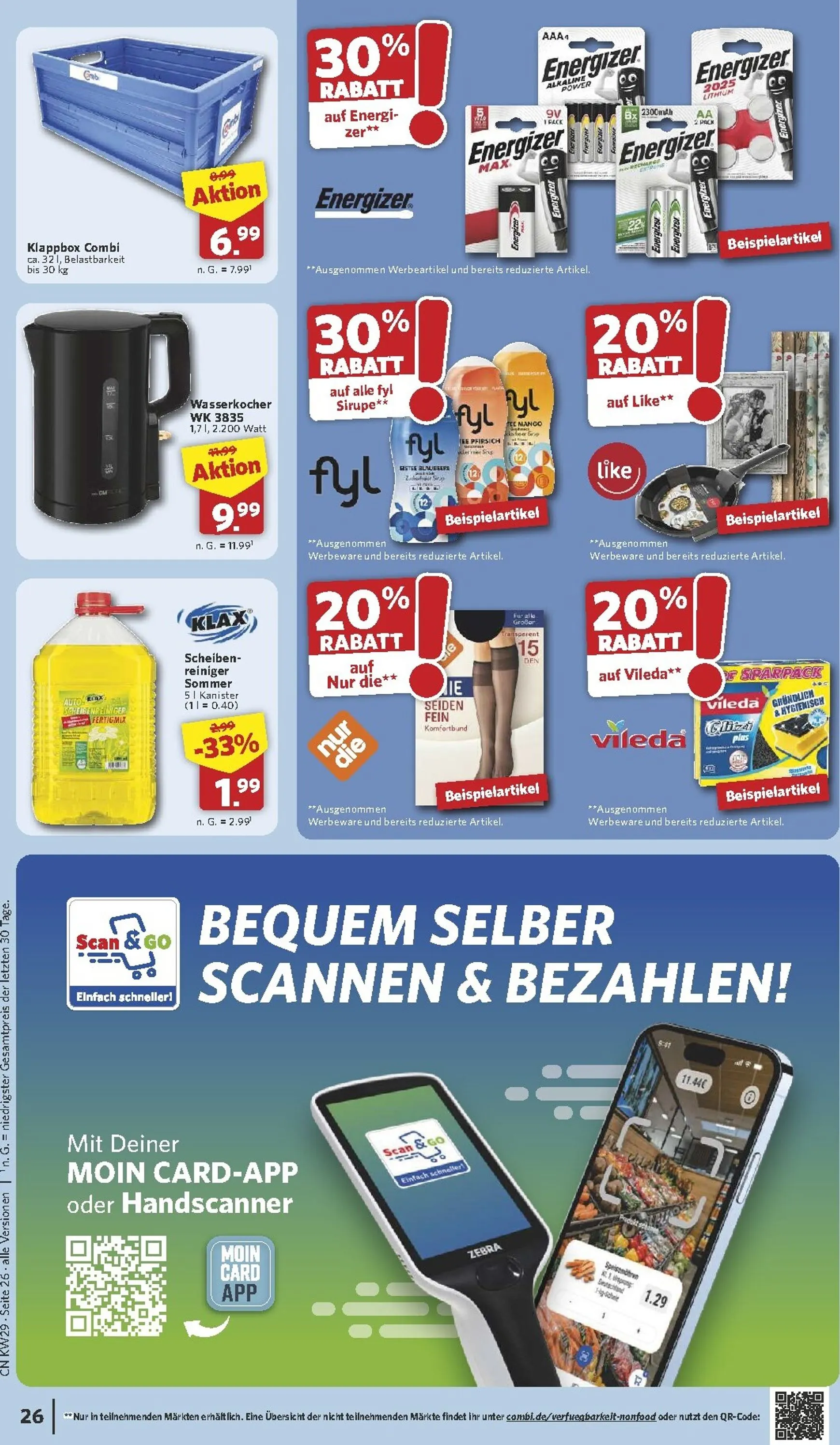 Combi Prospekt – von Montag 13.07.2026 bis Samstag 18.07.2026 von 13. Juli bis 18. Juli 2026 - Prospekt seite 28