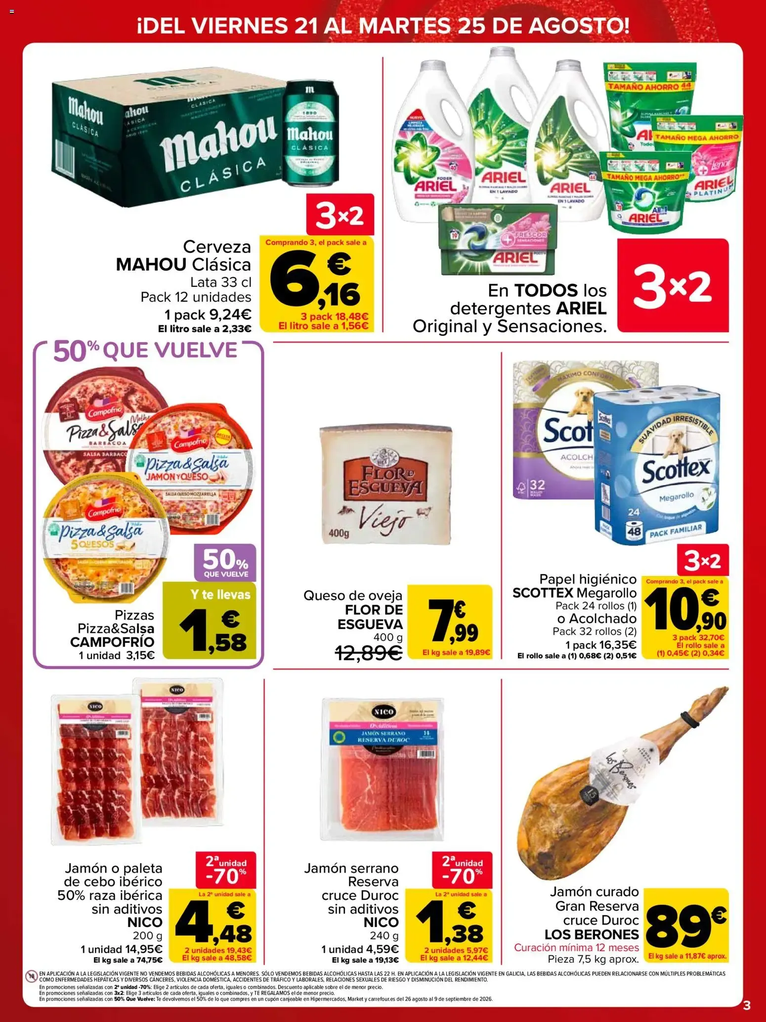 Catálogo de Carrefour Precio Imbatible del 21/08/2026 | Catálogo 21 de agosto al 25 de agosto 2026 - Página 3