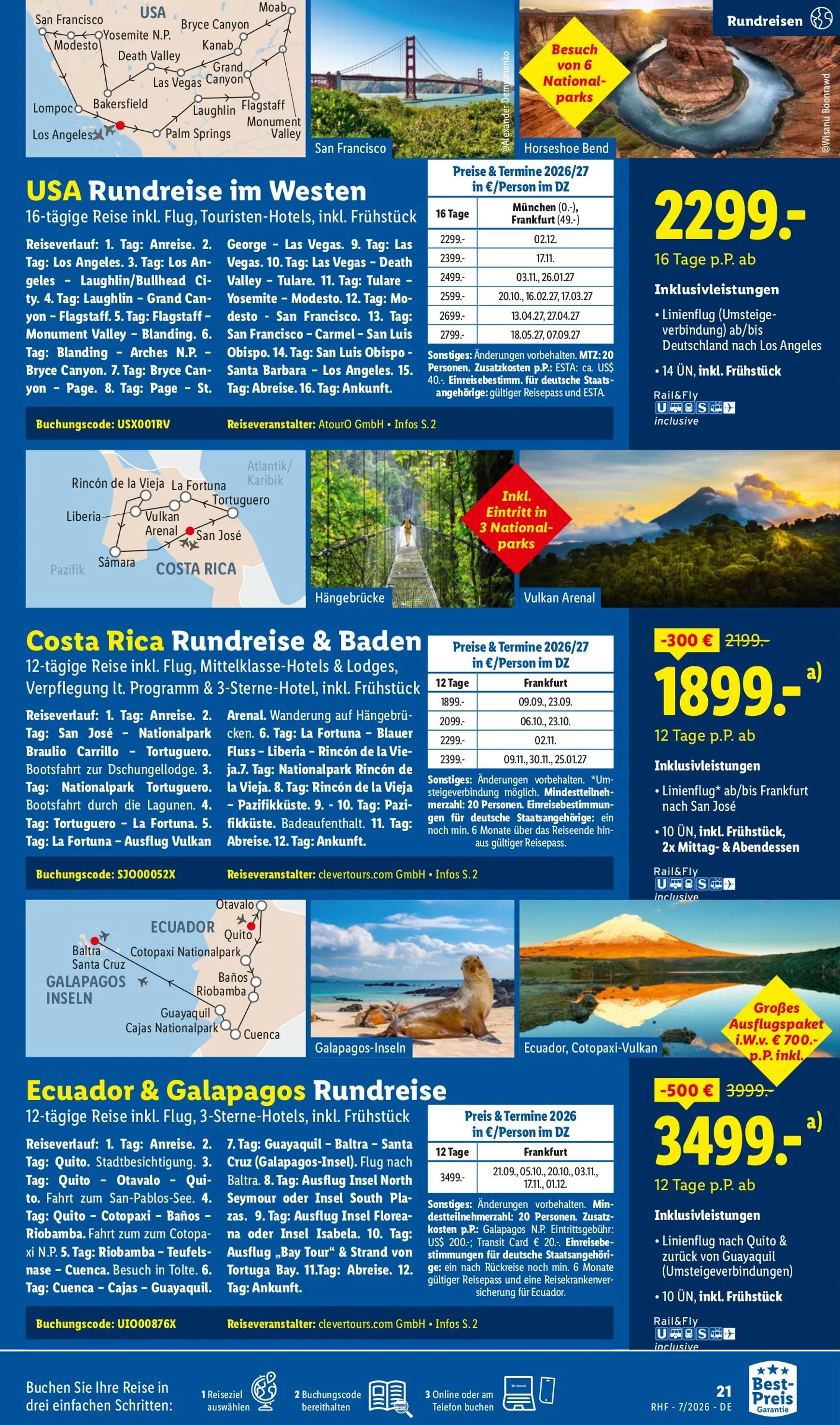 Lidl - Juli Reise-Highlights Prospekt – von Mittwoch 01.07.2026 bis Freitag 31.07.2026 von 1. Juli bis 31. Juli 2026 - Prospekt seite 21