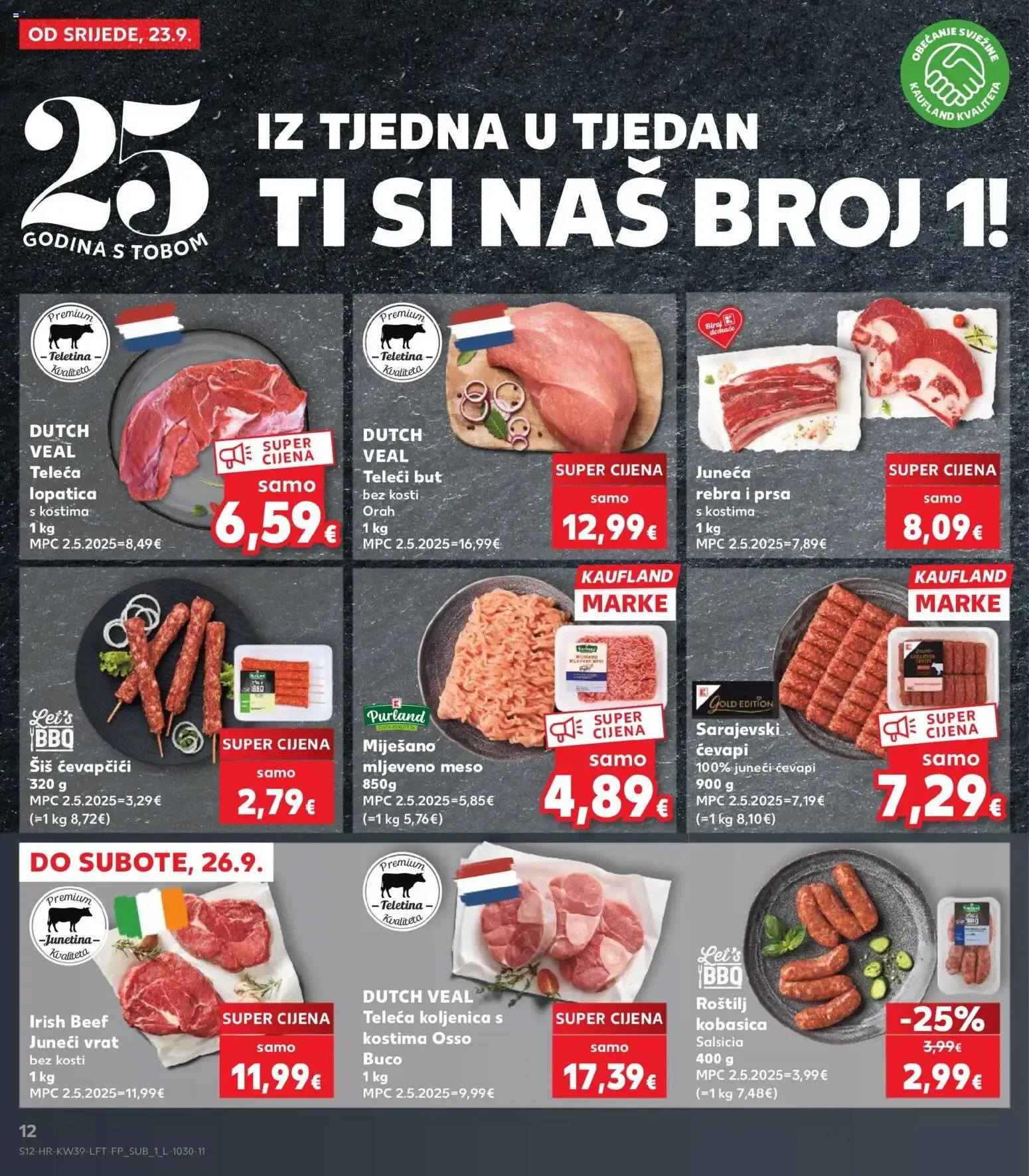 Katalog Kaufland Katalog novi od 23.09.2026 na listanje > letak digitalni od 23. rujna do 29. rujna 2026. - Pregled Stranica 12