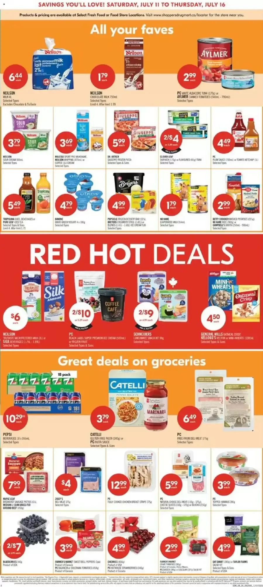 Shoppers Drug Mart flyer week 28 from July 10 to July 16 2026 - flyer page 4