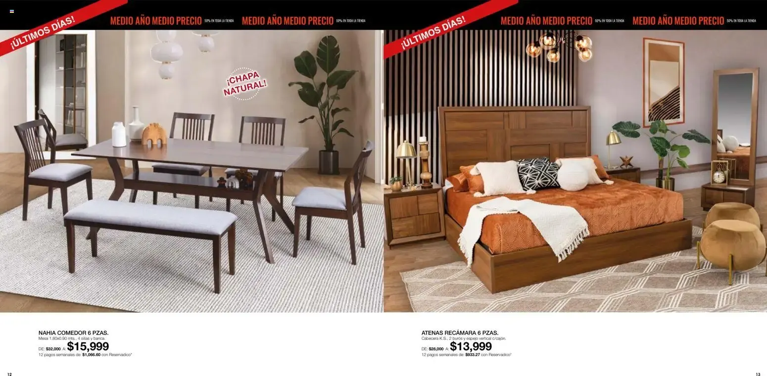 Catálogo de Muebles Dico: Medio Año, Medio Precio 1 de septiembre al 30 de septiembre 2026 - Pagina 7