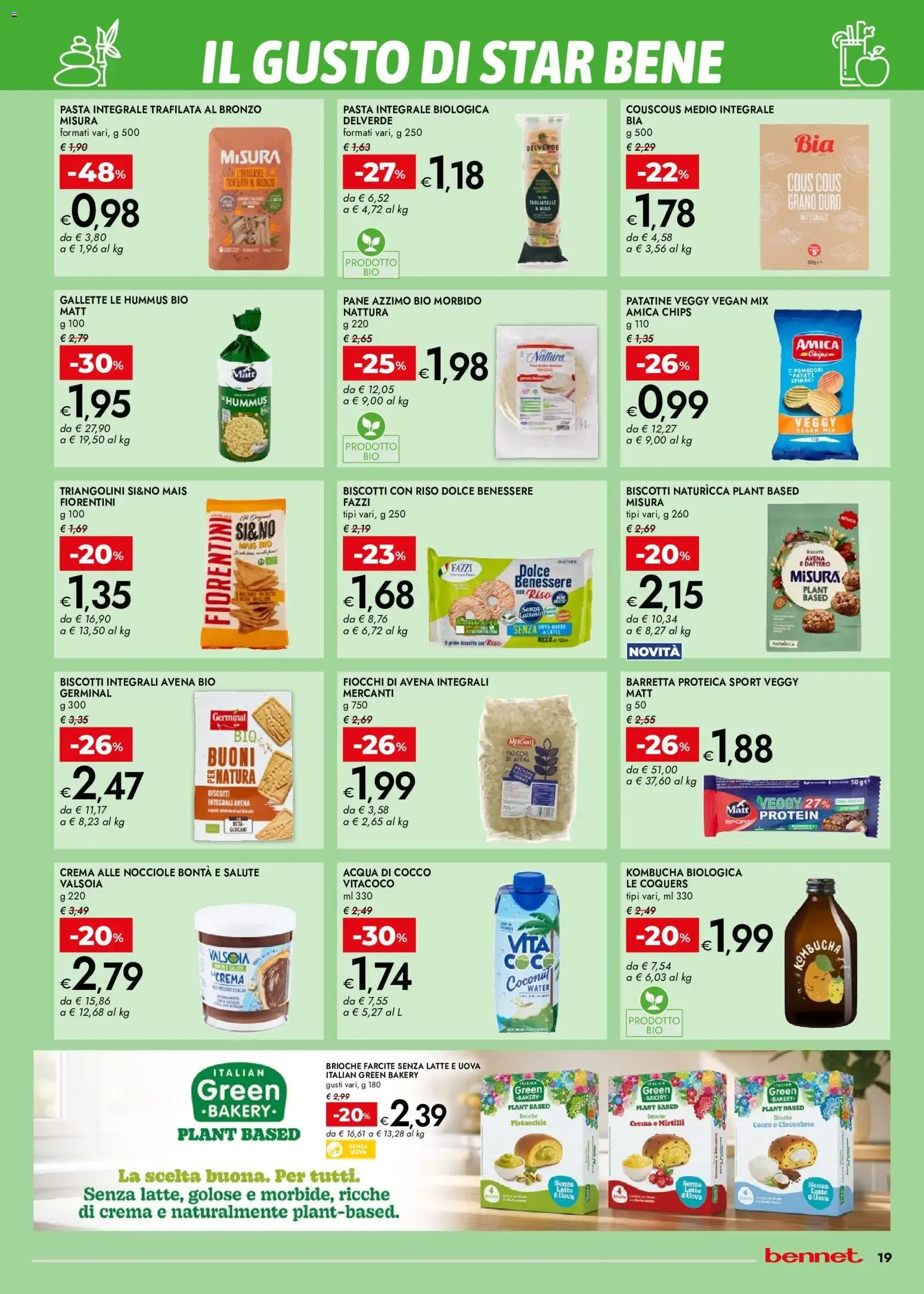 Nuovo bennet volantino dal 18/06/2026 > offerte anteprima 🛍️ da 18 giugno a 1 luglio di 2026 - Pagina del volantino 19