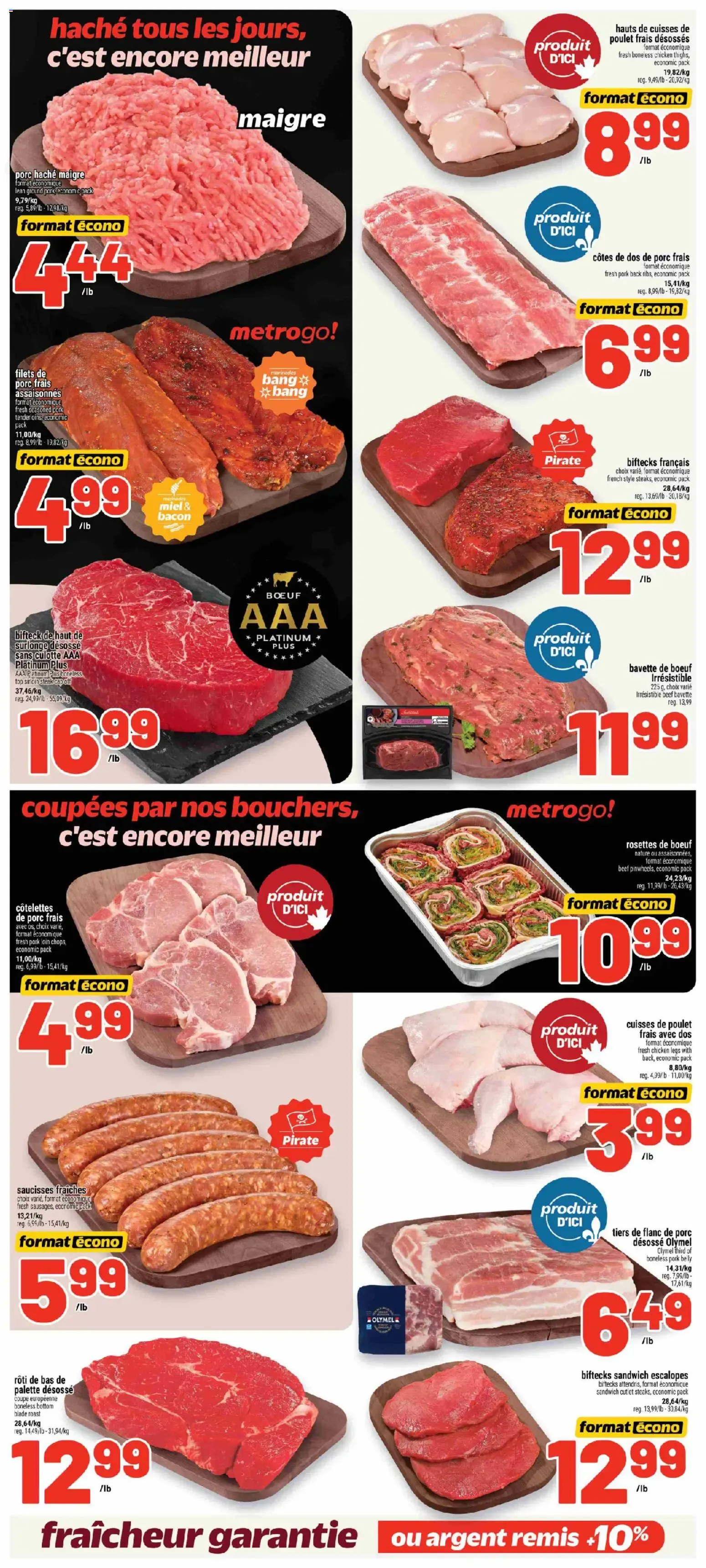 Metro circulaire - Mon épicier from Oct 1, 2026 > weekly specials & deals from October 1 to October 7 2026 - flyer page 10