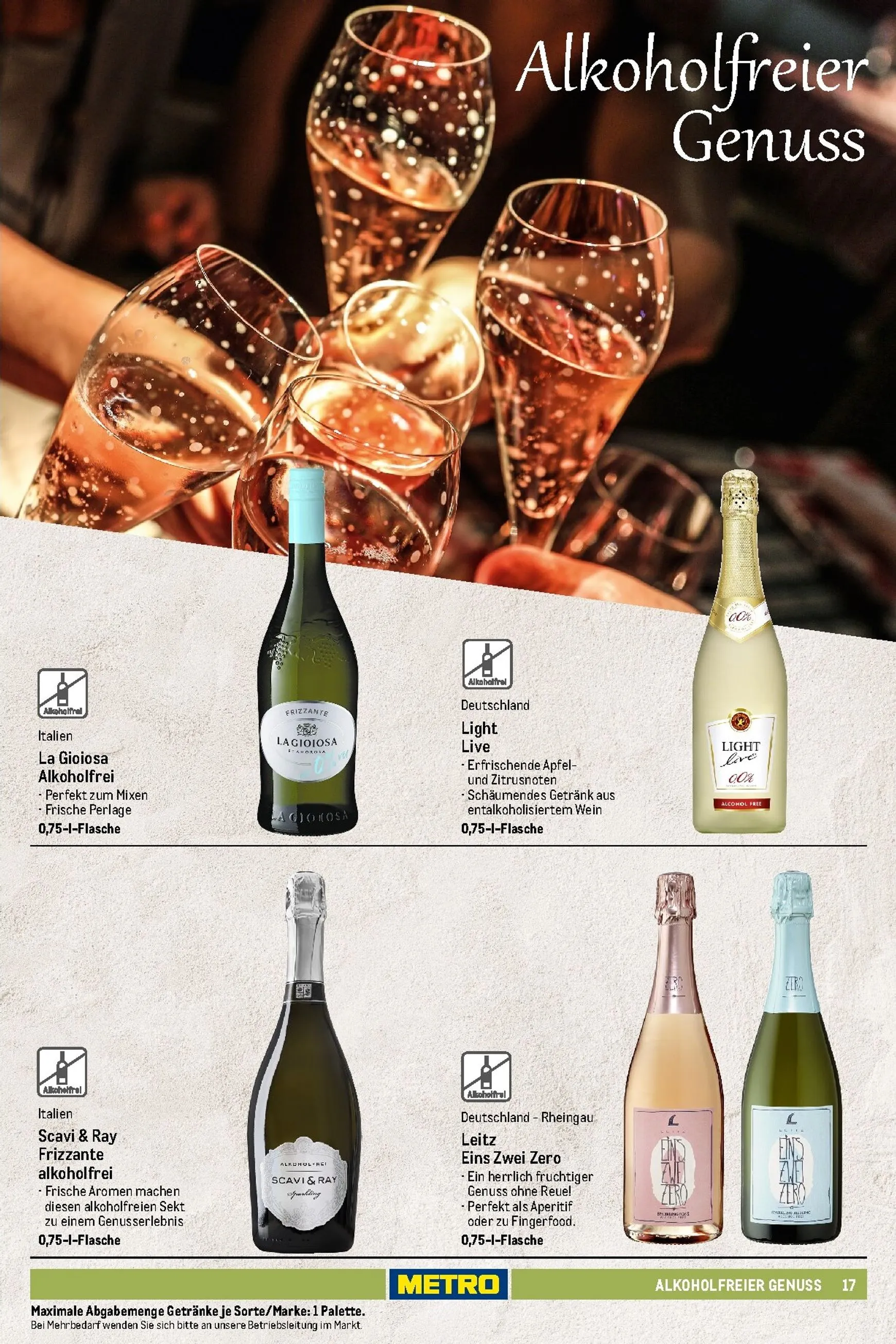Sortimentskatalog Wein und Sekt für die perfekte Weinkarte von 1. November bis 30. September 2026 - Prospekt seite 18