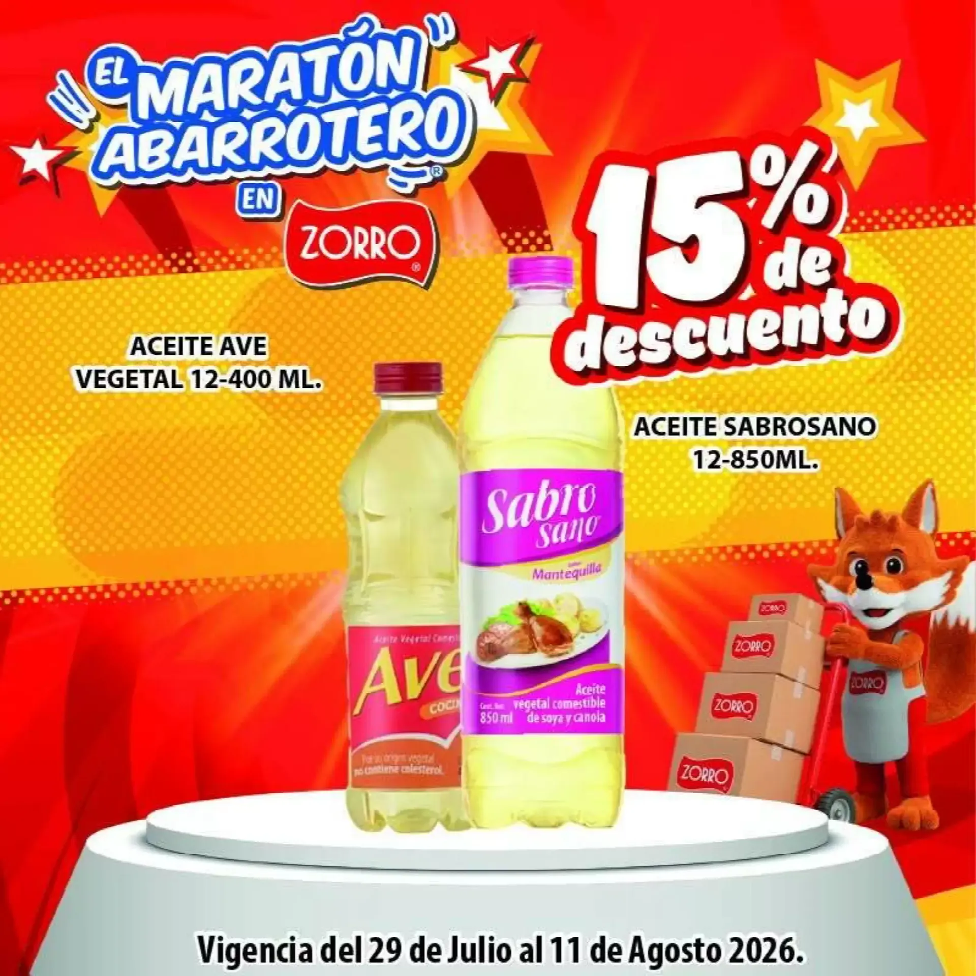 Catálogo de El Maratón Abarrotero en Zorro 29 de julio al 11 de agosto 2026 - Pagina 1