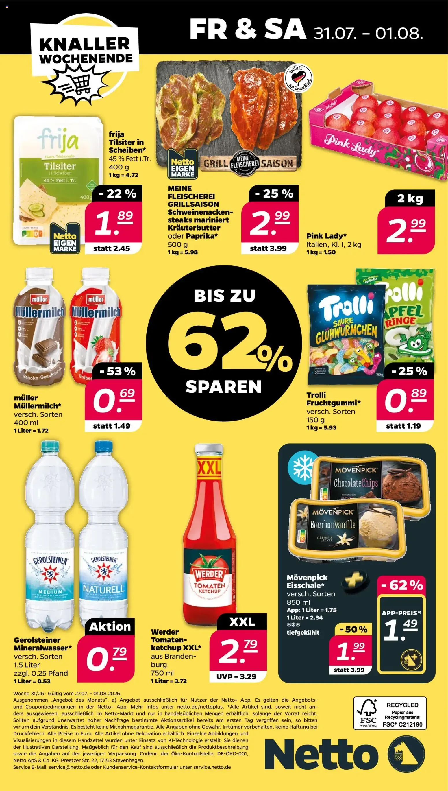 Netto Prospekt ab 27.07.2026 → Angebote nächste Woche von 27. Juli bis 1. August 2026 - Prospekt seite 36
