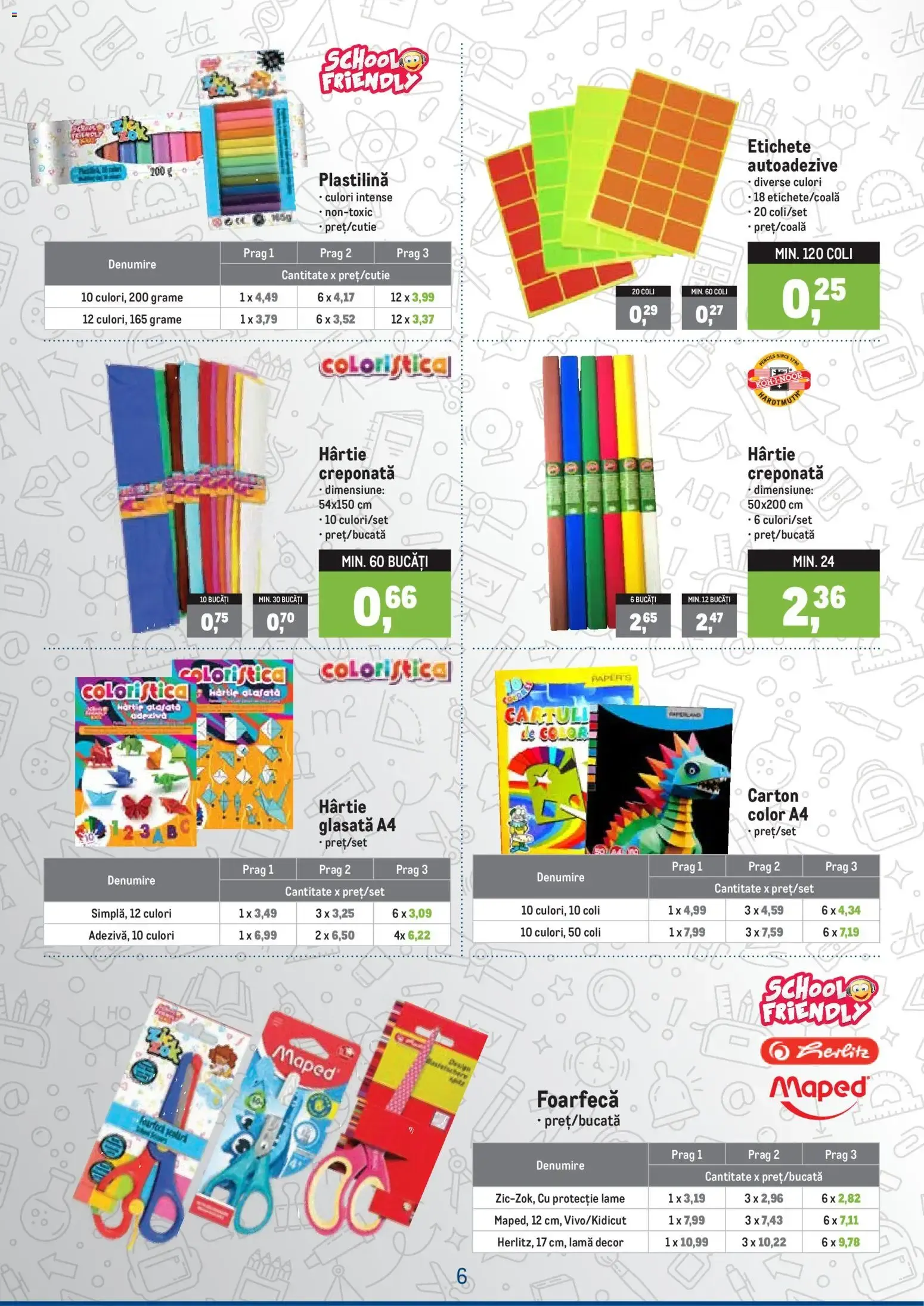 Catalog Ofertas de material escolar para la temporada de vuelta al cole de la 5 august până la 20 septembrie 2026 - Revista Pagina 6