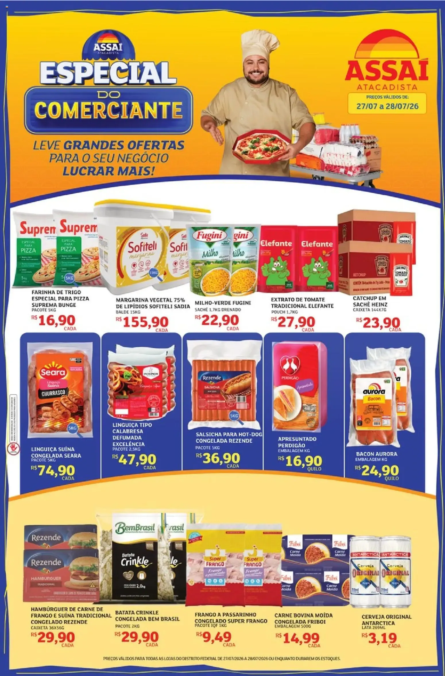 Encarte de Assaí Atacadista - Especial do Comerciante 27 de julho até 28 de julho 2026 - Pagina 1
