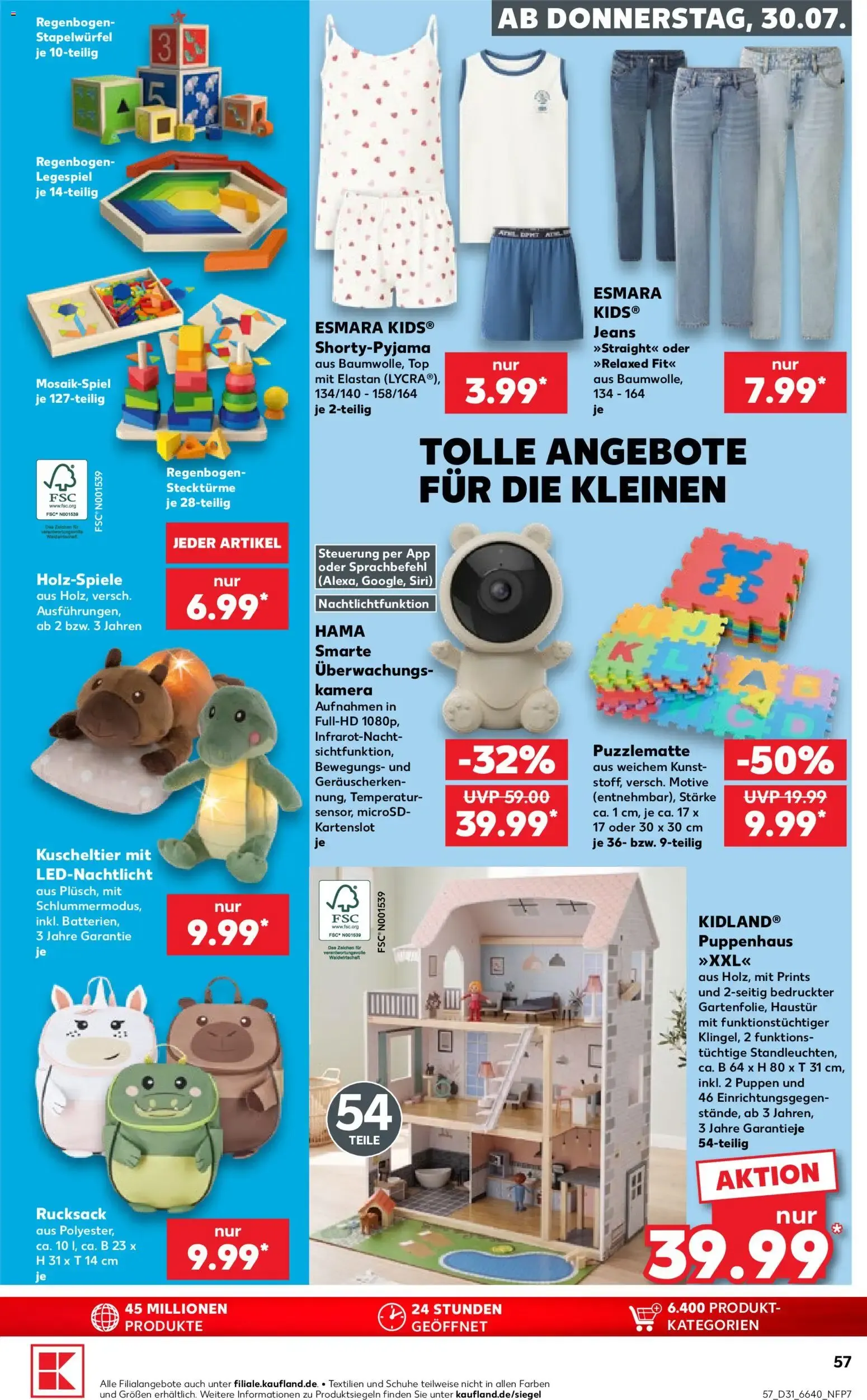 Prospekt Kaufland ab 30.07.2026 » Angebote Online zum Blättern von 30. Juli bis 5. August 2026 - Prospekt seite 57
