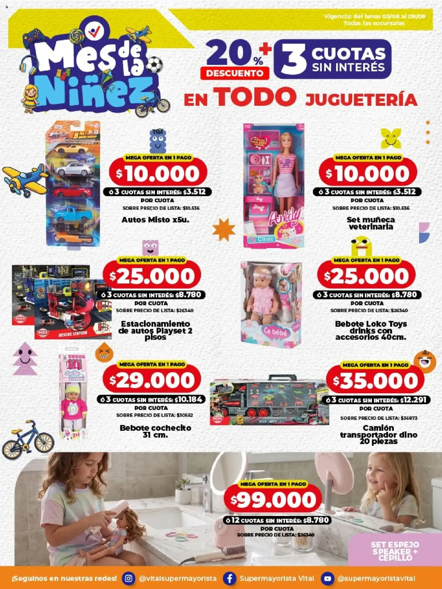 Ofertas de Vital - Especial de la niñez || del 03/08/2026 - 09/08/2026 || Catálogo 3 de agosto al 9 de agosto 2026 - Página 2 del catálogo