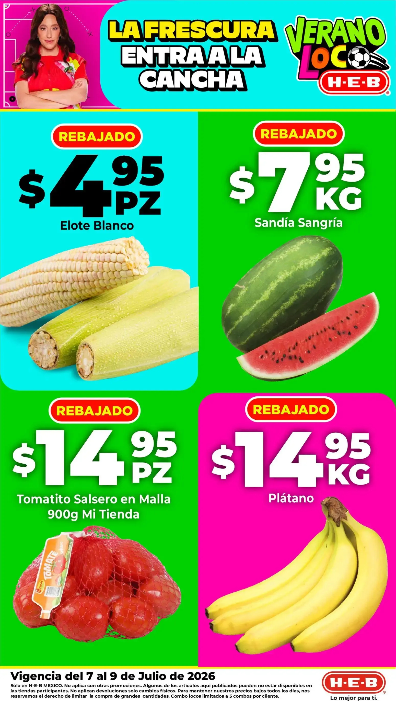 H-E-B Verano Loco: La frescura entra a la cancha
