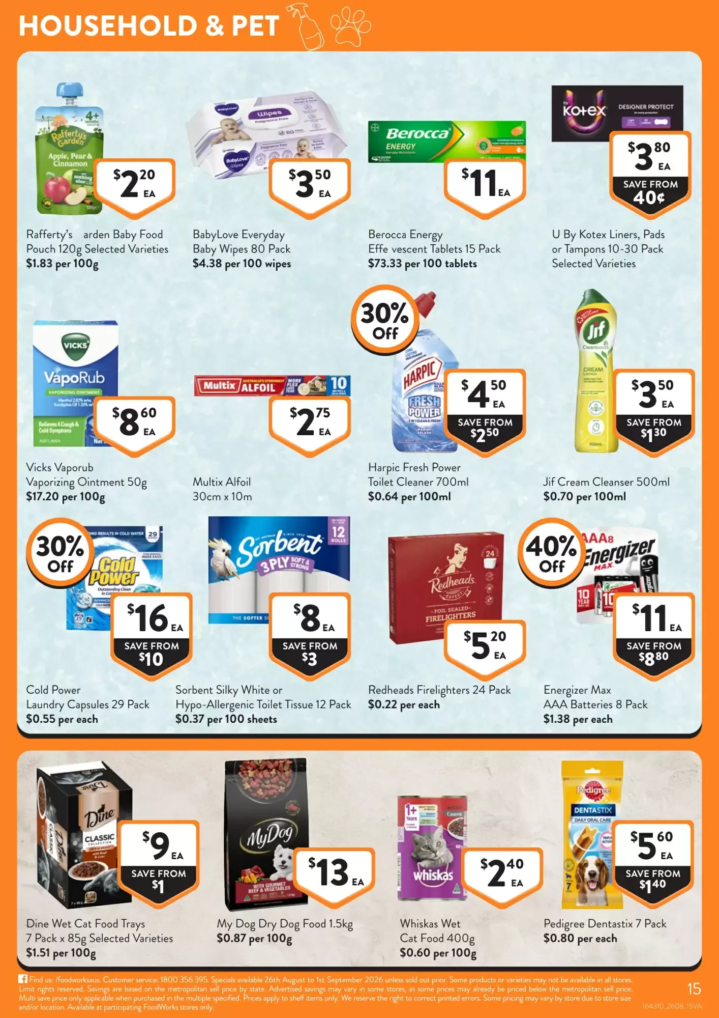 Foodworks catalogue week 35 - Catalogue valid from 26 August to 1 September 2026 - page 15
