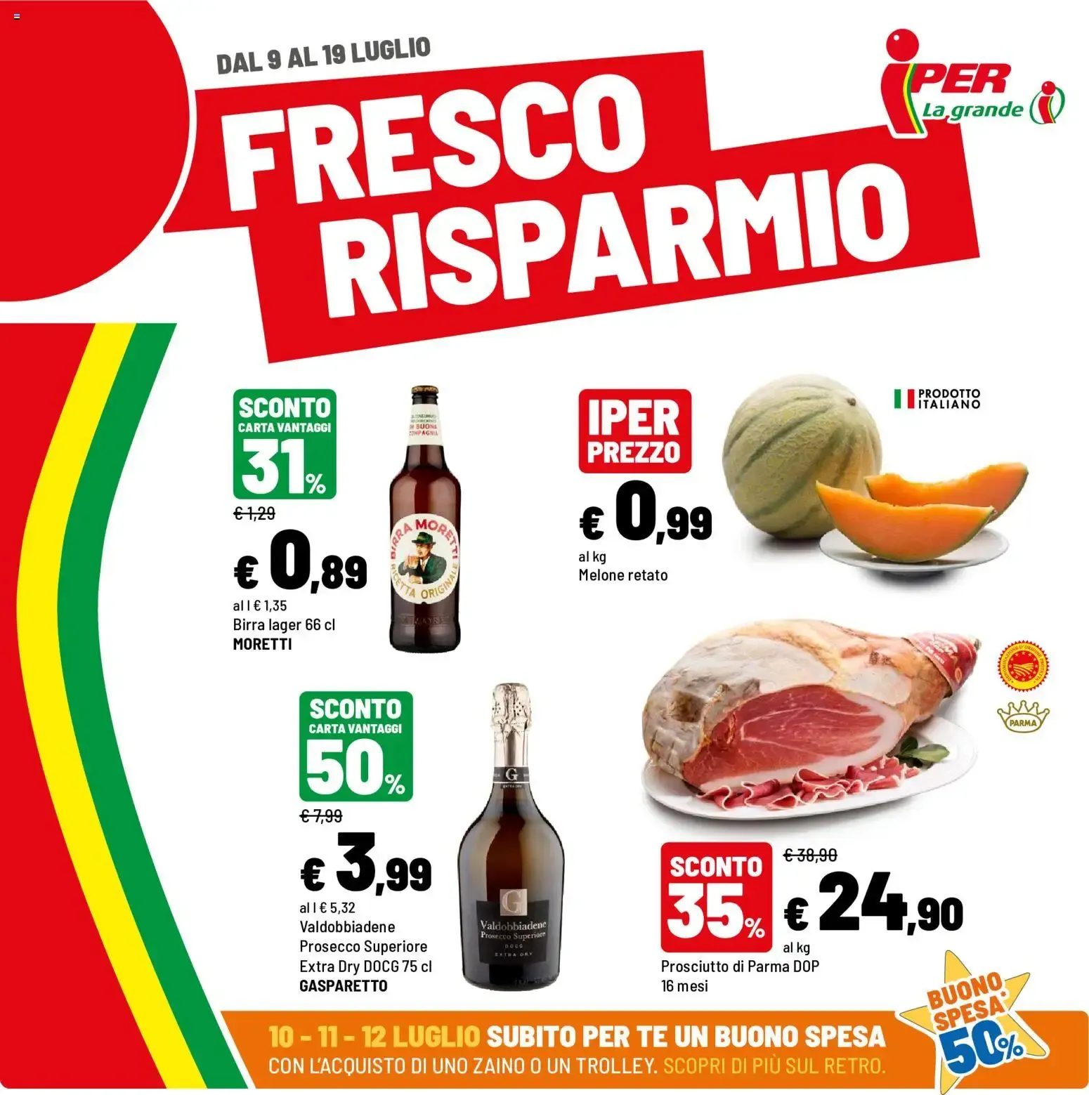 FRESCO RISPARMIO da 9 luglio a 19 luglio di 2026 - Pagina del volantino 1