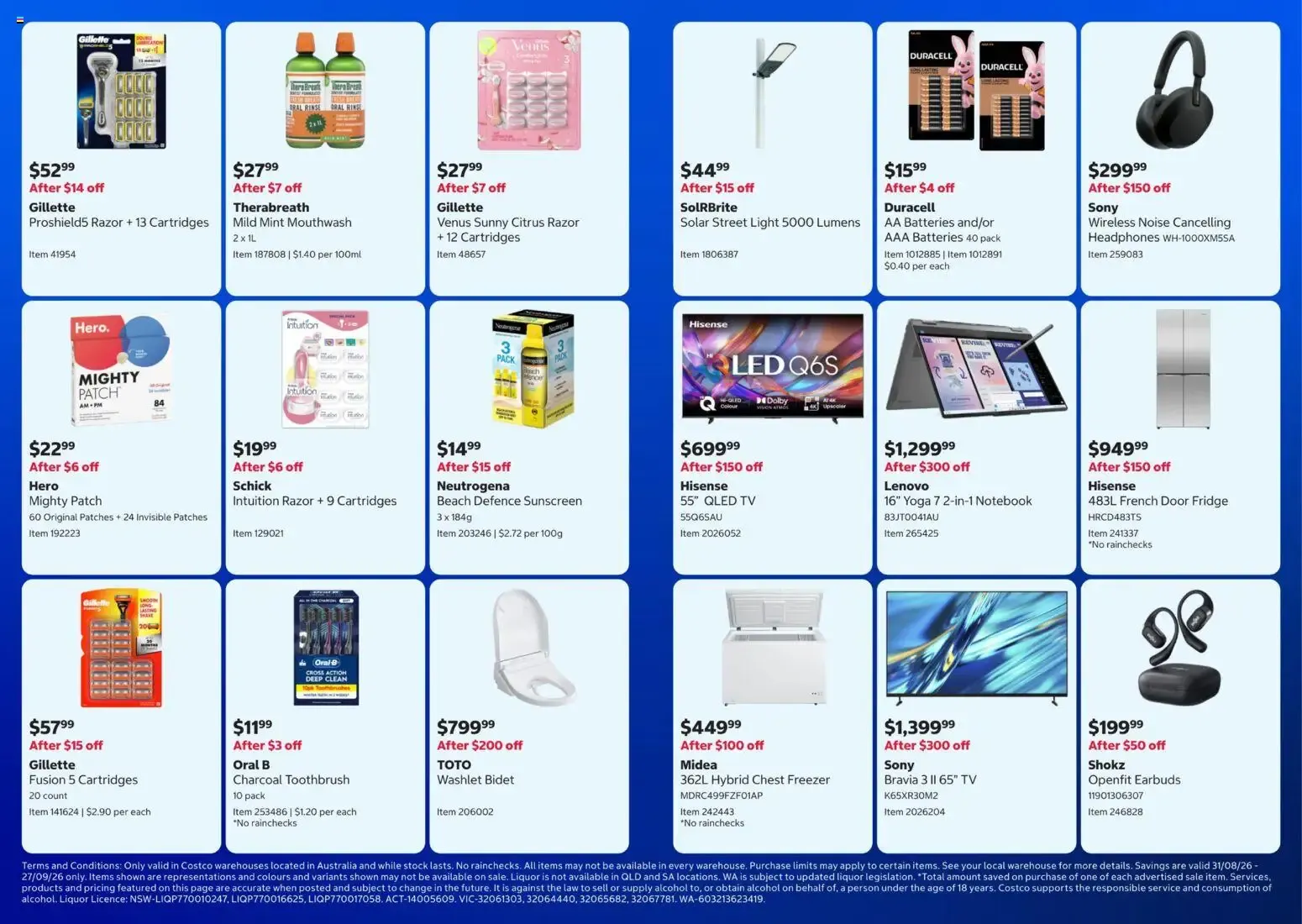 Costco In-Warehouse Savings - Catalogue valid from 31 August to 27 September 2026 - page 2