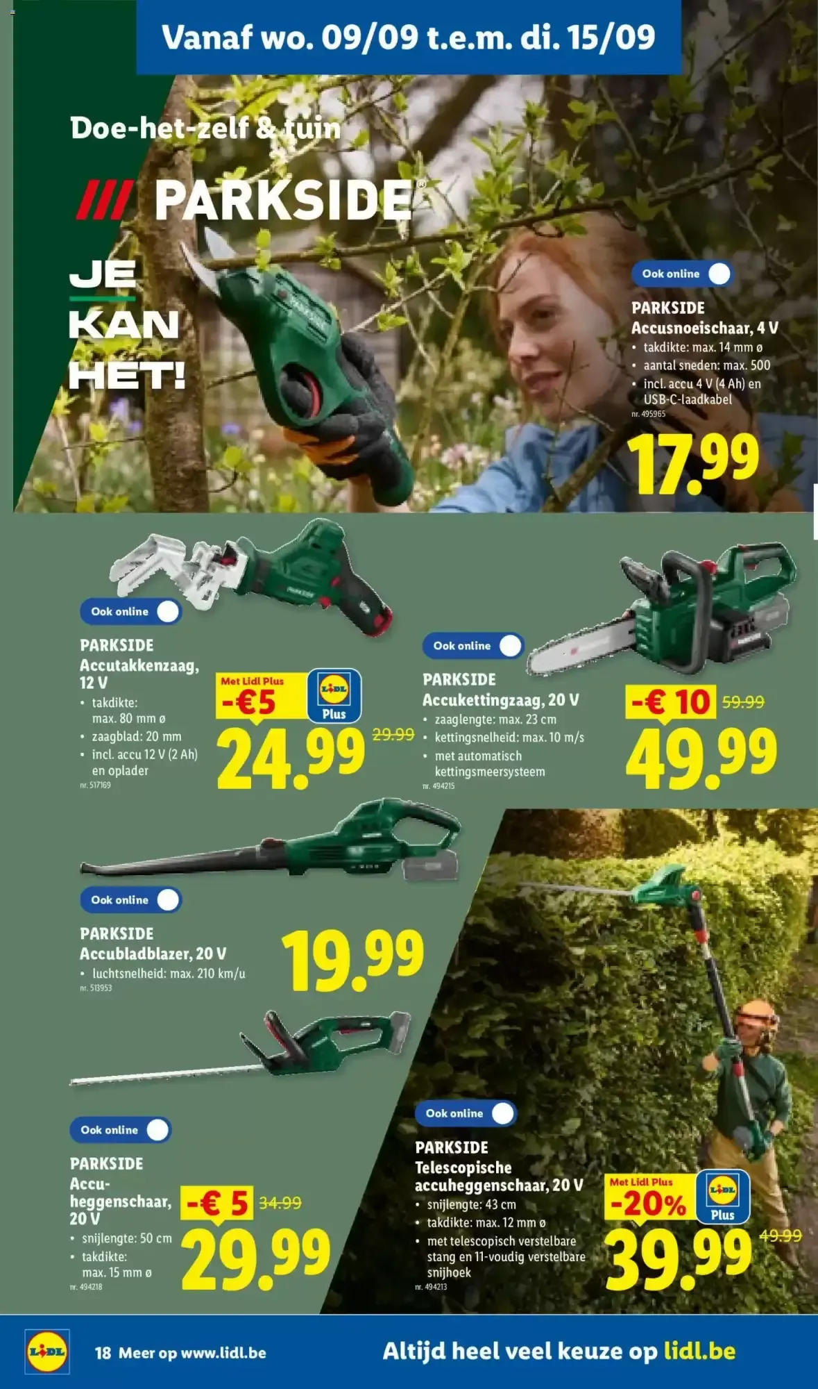Lidl folder week 37 van 7 september tot 12 september 2026 - folder pagina 18