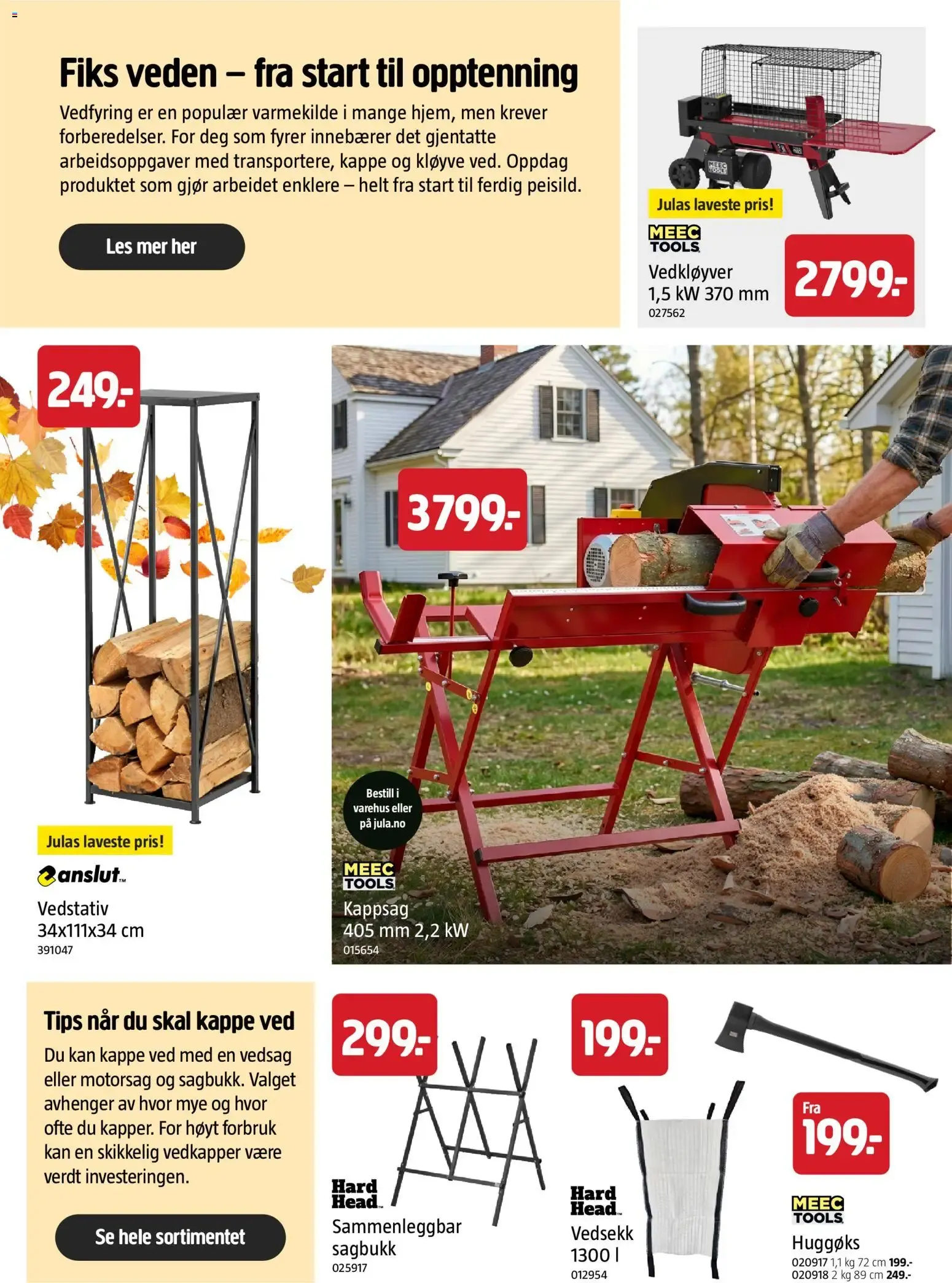 JULA Blås liv i høstens prosjekter! fra 10. september til 31. desember 2026 - kundeavisside 12