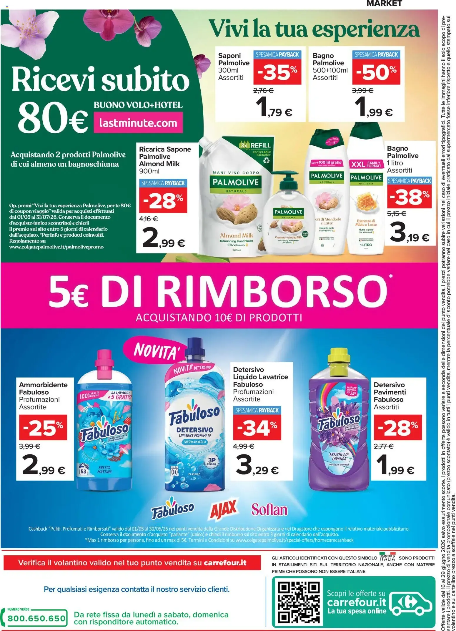 Nuovo Carrefour volantino Market Cashback dal 16/06/2026 > offerte anteprima 🛍️ da 16 giugno a 29 giugno di 2026 - Pagina del volantino 2