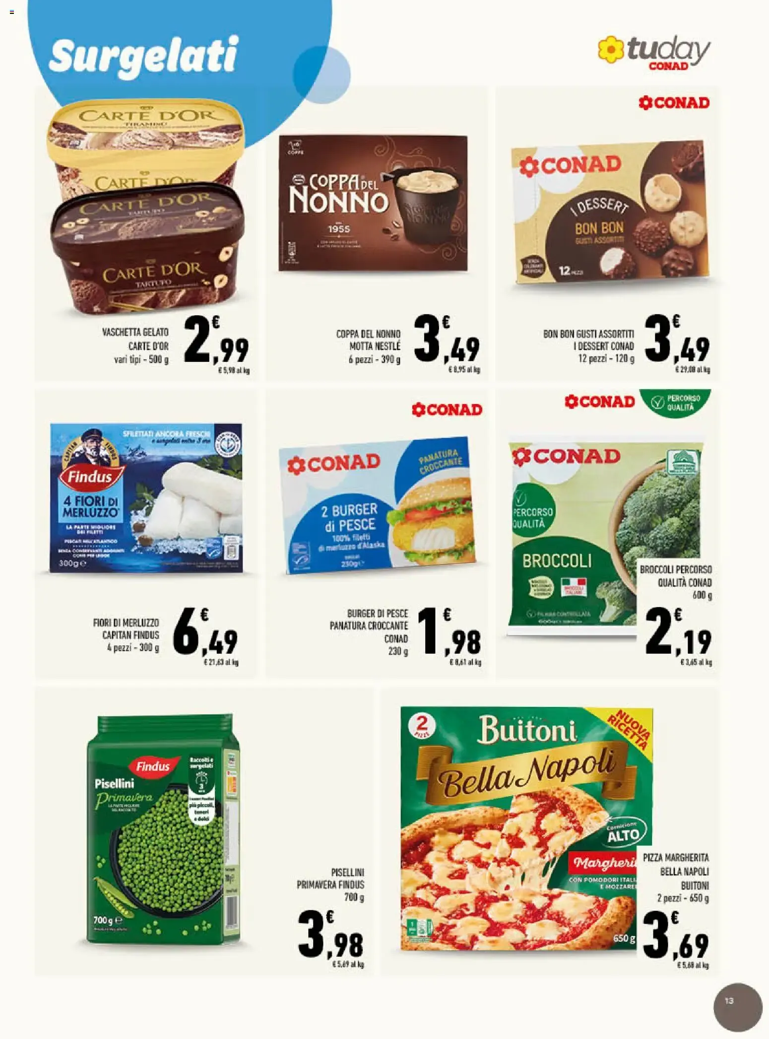 Tuday Conad: Incontro di Sapori da 26 agosto a 8 settembre di 2026 - Pagina del volantino 13
