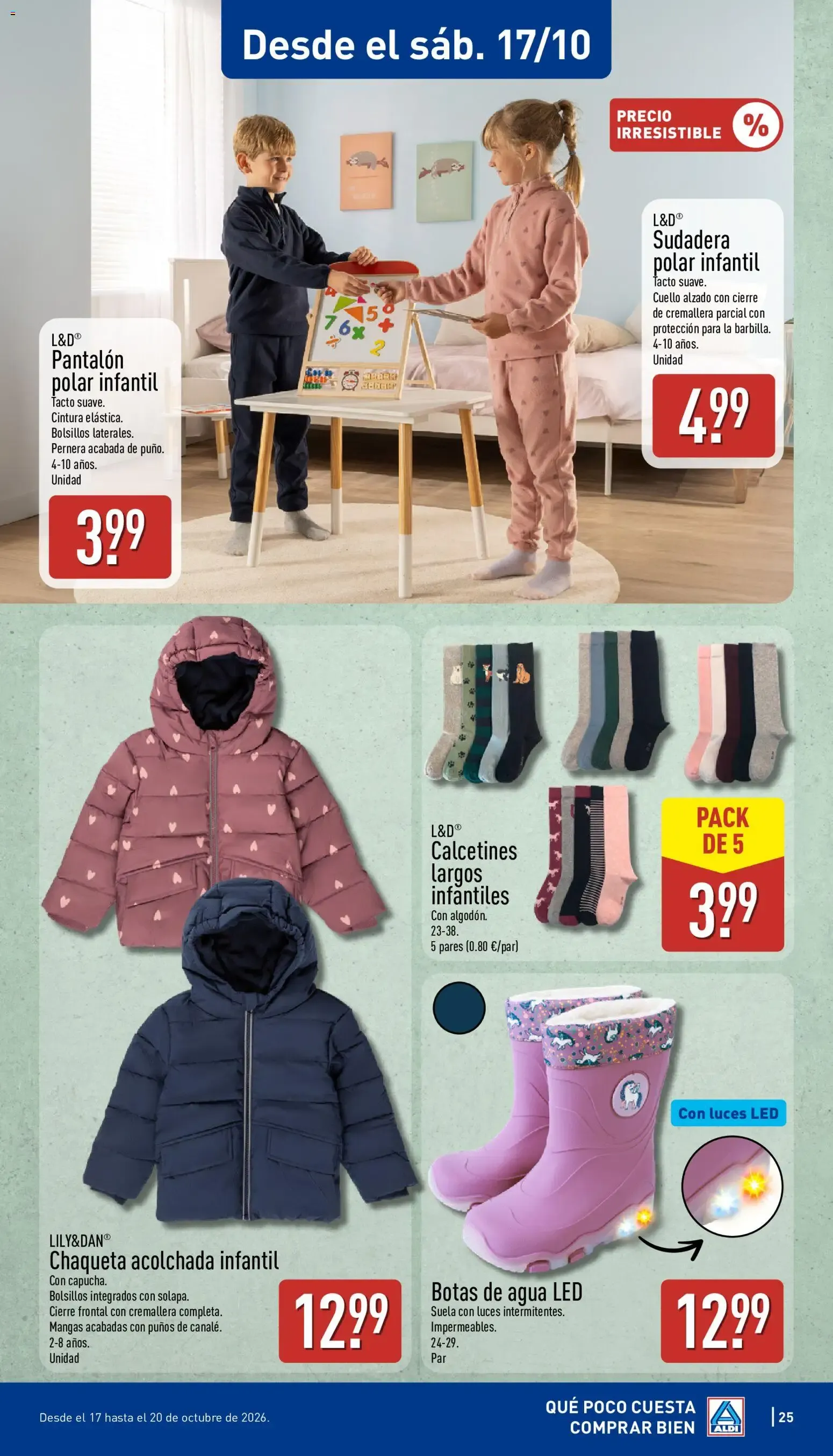 Catálogo de Máxima frescura. Mínimo precio. Es de ALDI. 12 de octubre al 18 de octubre 2026 - Página 25