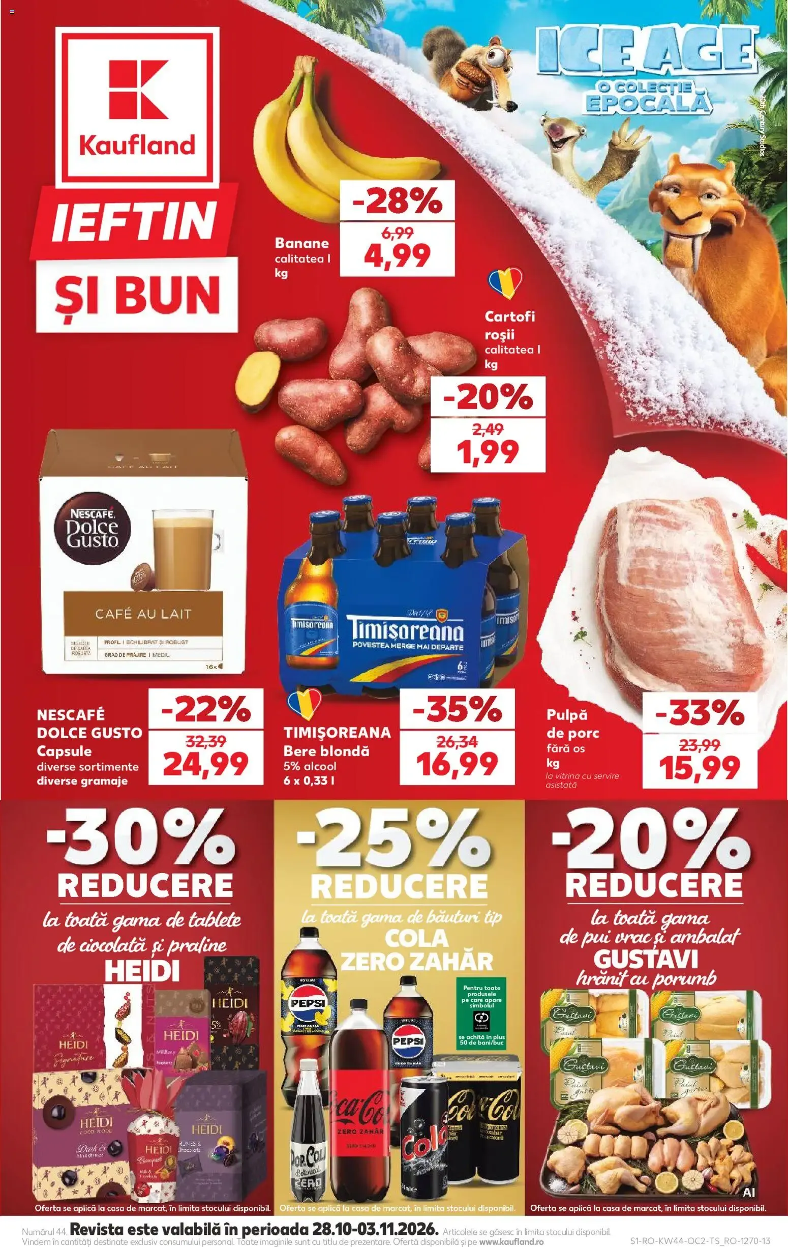 Catalog Kaufland Catalog 28.10.2026 - Revista si Oferta de la 28 octombrie până la 3 noiembrie 2026 - Revista Pagina 1