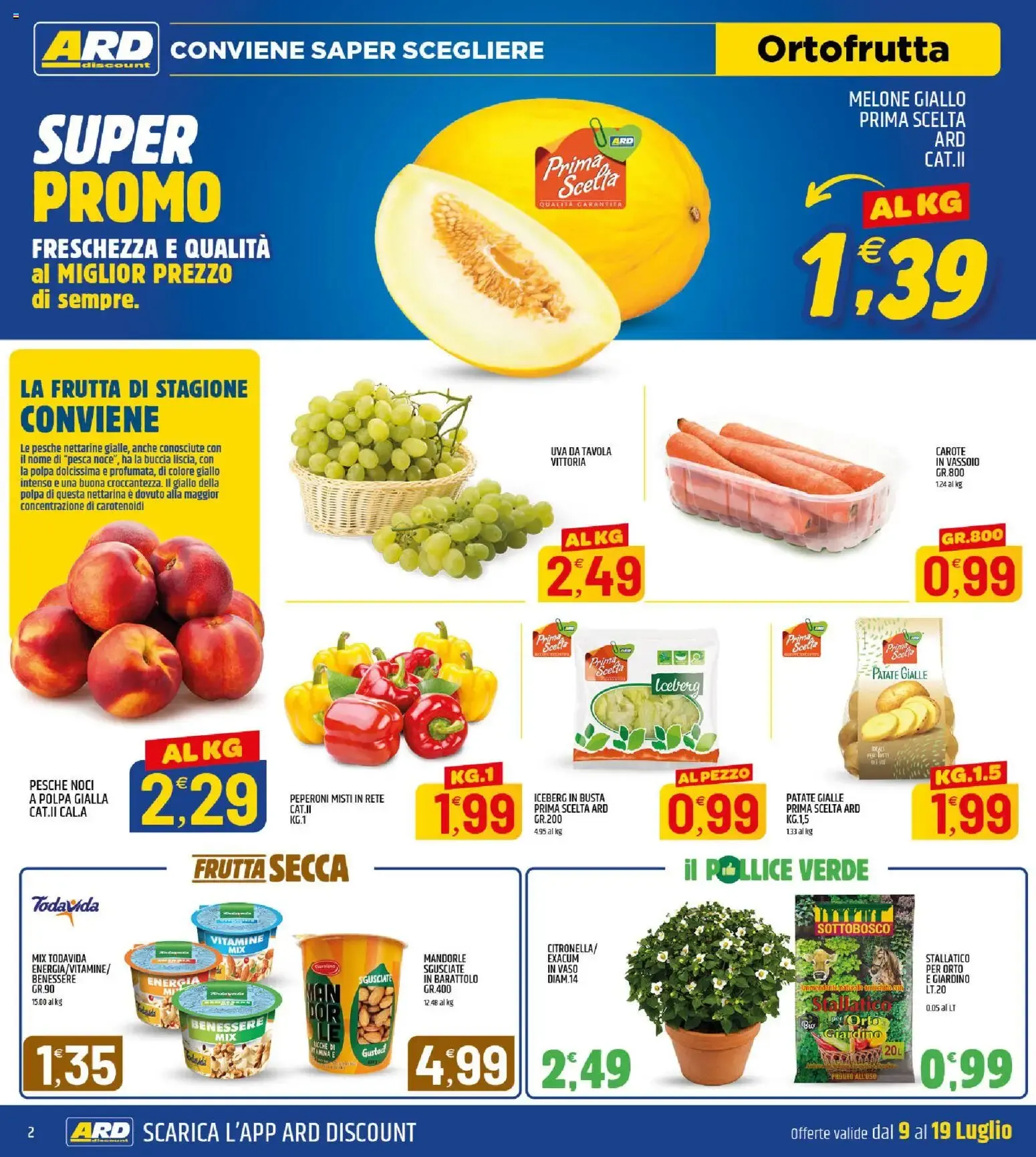 Nuovo ARD Discount volantino dal 09/07/2026 > offerte anteprima 🛍️ da 9 luglio a 19 luglio di 2026 - Pagina del volantino 2